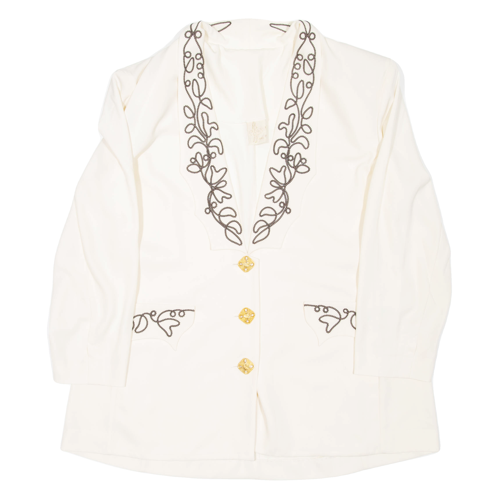 Womens Blazer Coat Cream L Refurbished - N/A refurbished available on Cerqular