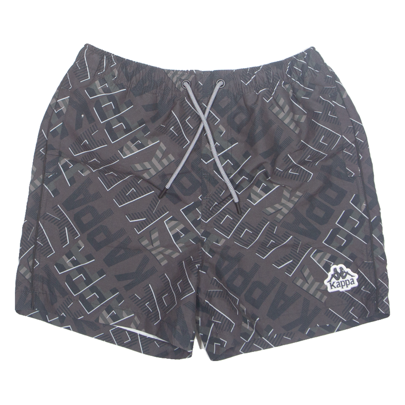 KAPPA Mesh Lined All Over Print Mens Swimming Shorts Grey M W28 Refurbished - N/A refurbished available on Cerqular
