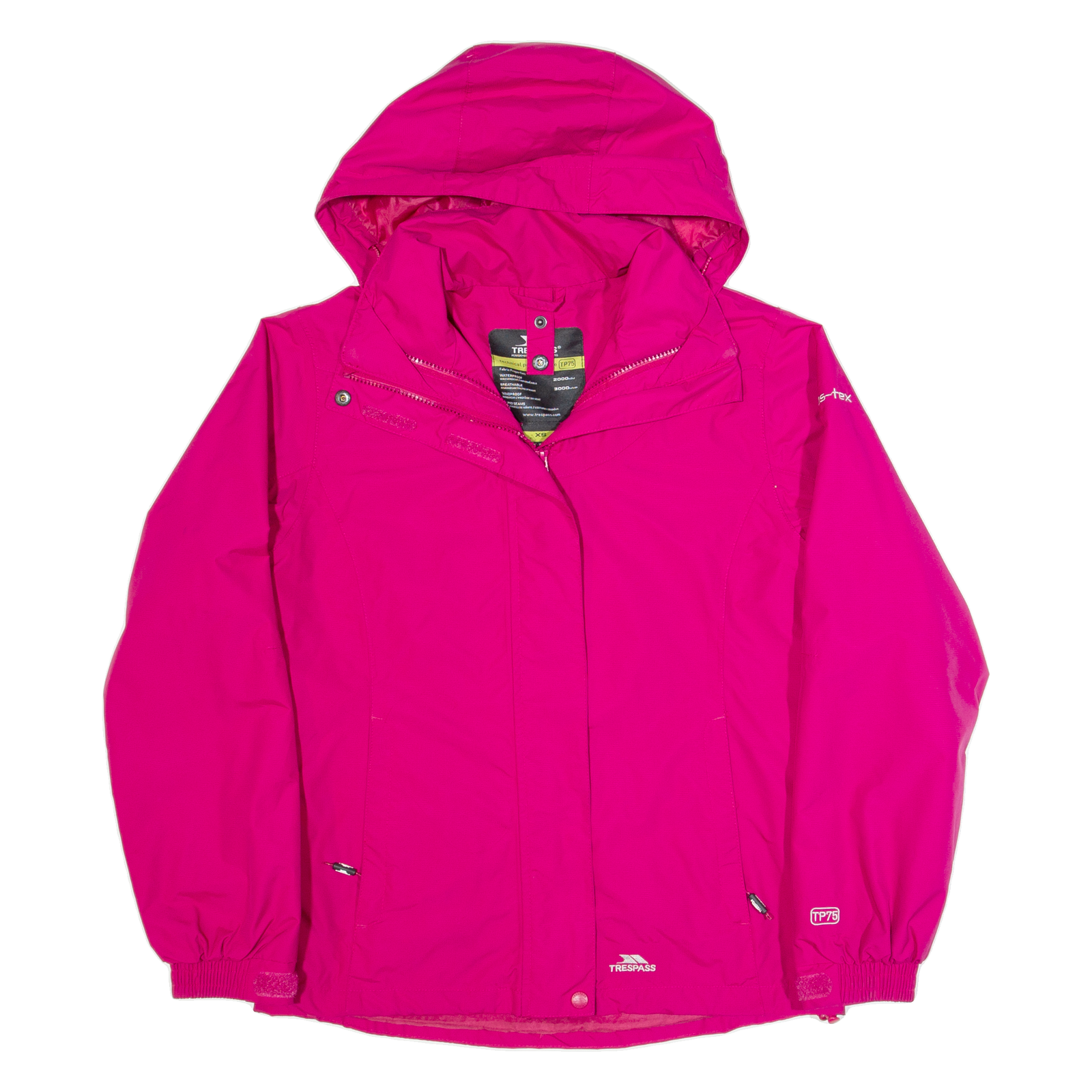 Buy TRESPASS Womens Rain Jacket Pink Hooded XS Refurbished - $31.19 TRESPASS Womens Rain Jacket Pink Hooded XS Refurbished - N/A refurbished available on Cerqular