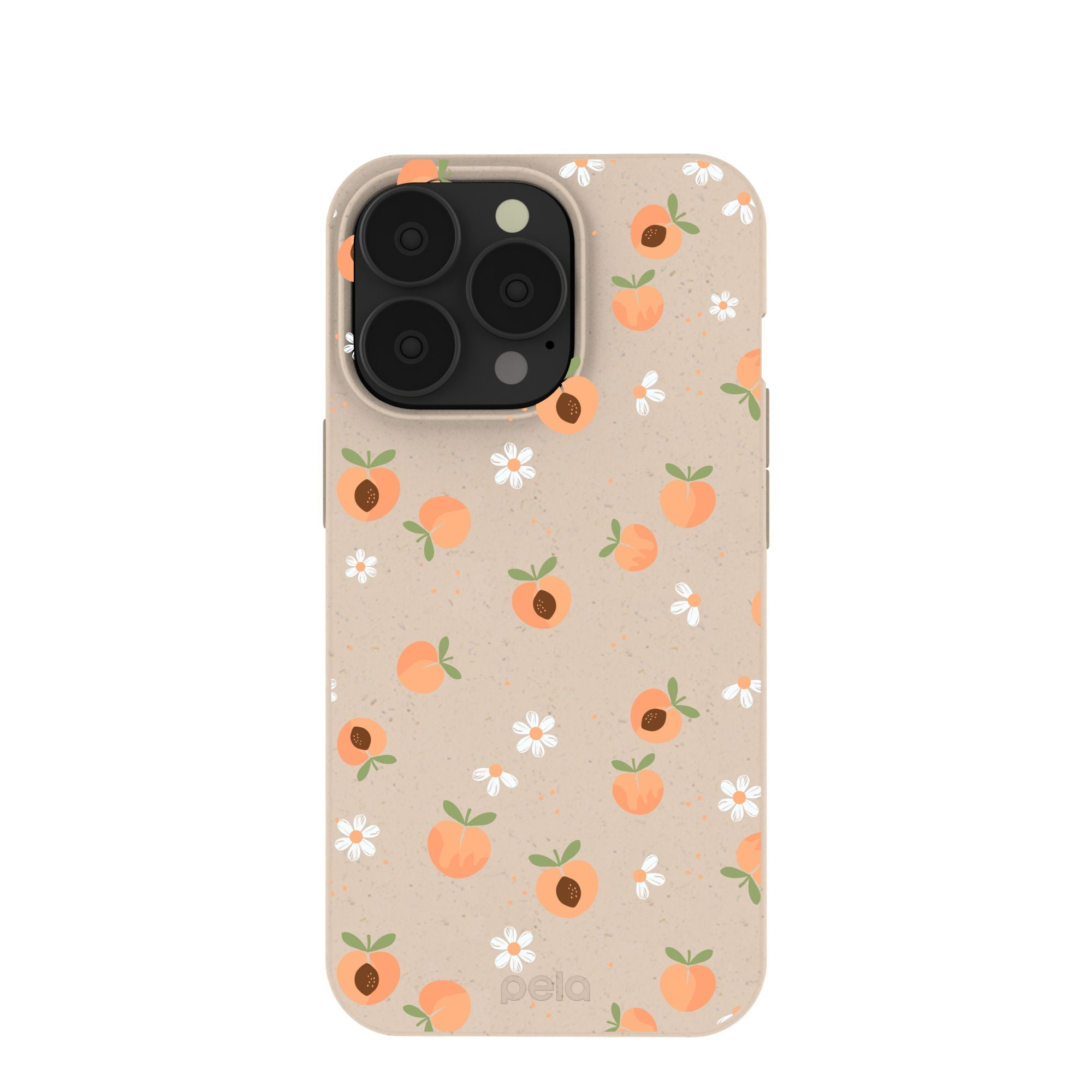 Seashell Feeling Peachy iPhone 13 Pro Case Refurbished - Pela Case refurbished available on Cerqular