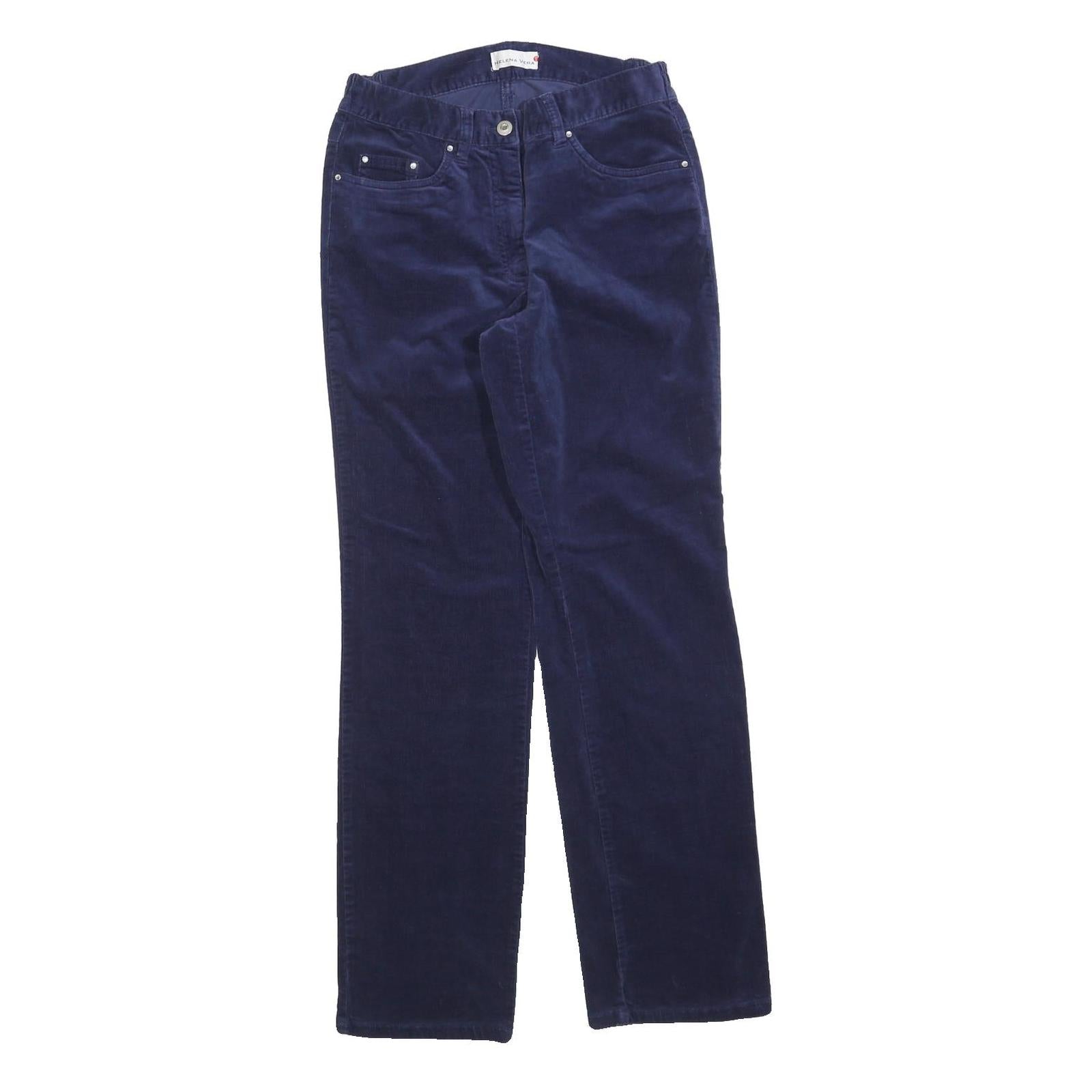 Buy HELENA VERA Womens Cotton Blend Navy Regular Straight Trousers W28 L30 Stylish Refurbished - $23.39 HELENA VERA Womens Cotton Blend Navy Regular Straight Trousers W28 L30 Stylish Refurbished - N/A refurbished available on Cerqular