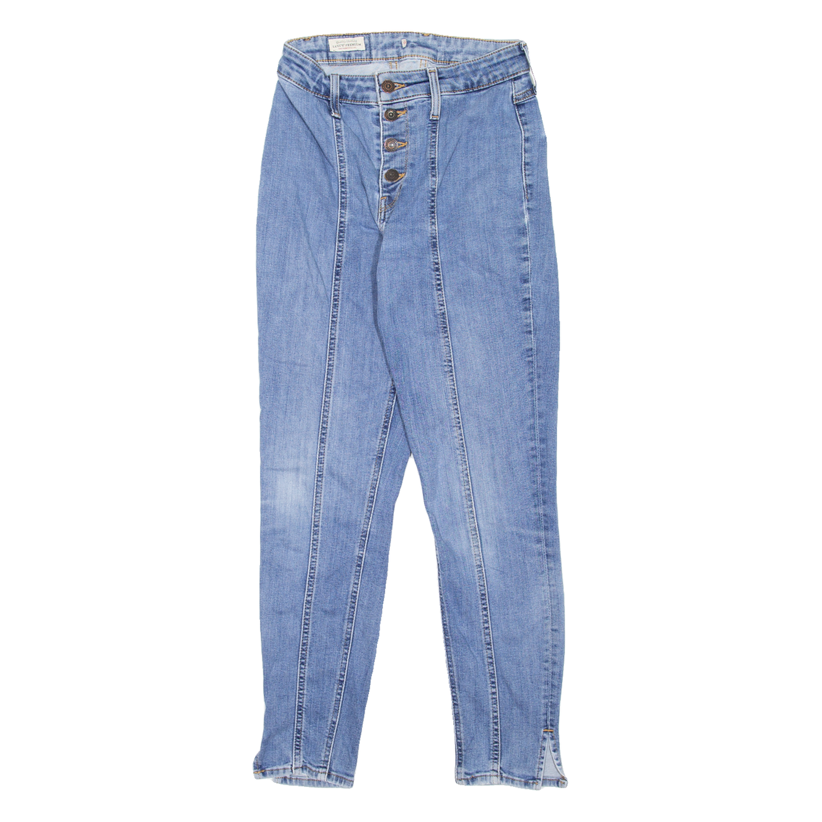LEVI'S Premium Womens Jeans Blue Slim Skinny W26 L26 Refurbished - N/A refurbished available on Cerqular