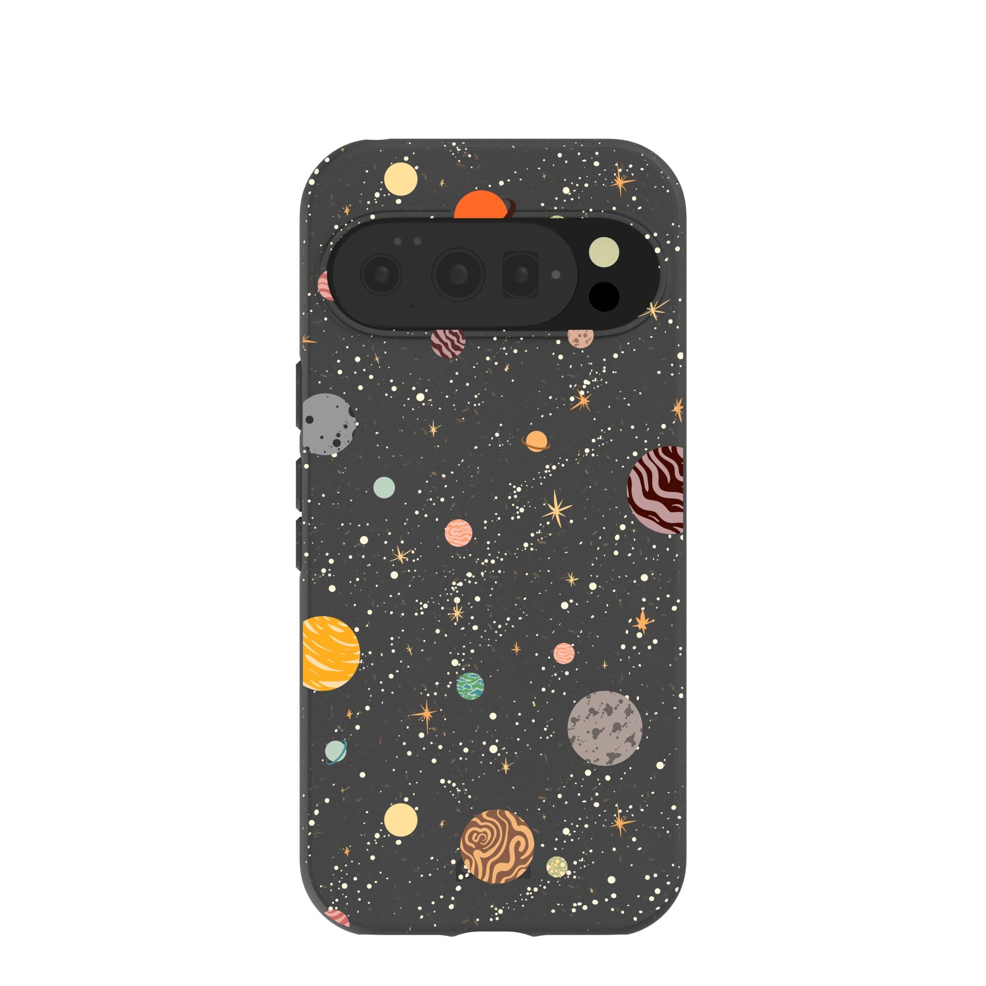 Black Galactic Glow Google Pixel 10/10 Pro Case | PixelSnap Compatibility: Without PixelSnap Refurbished - Pela Case refurbished available on Cerqular