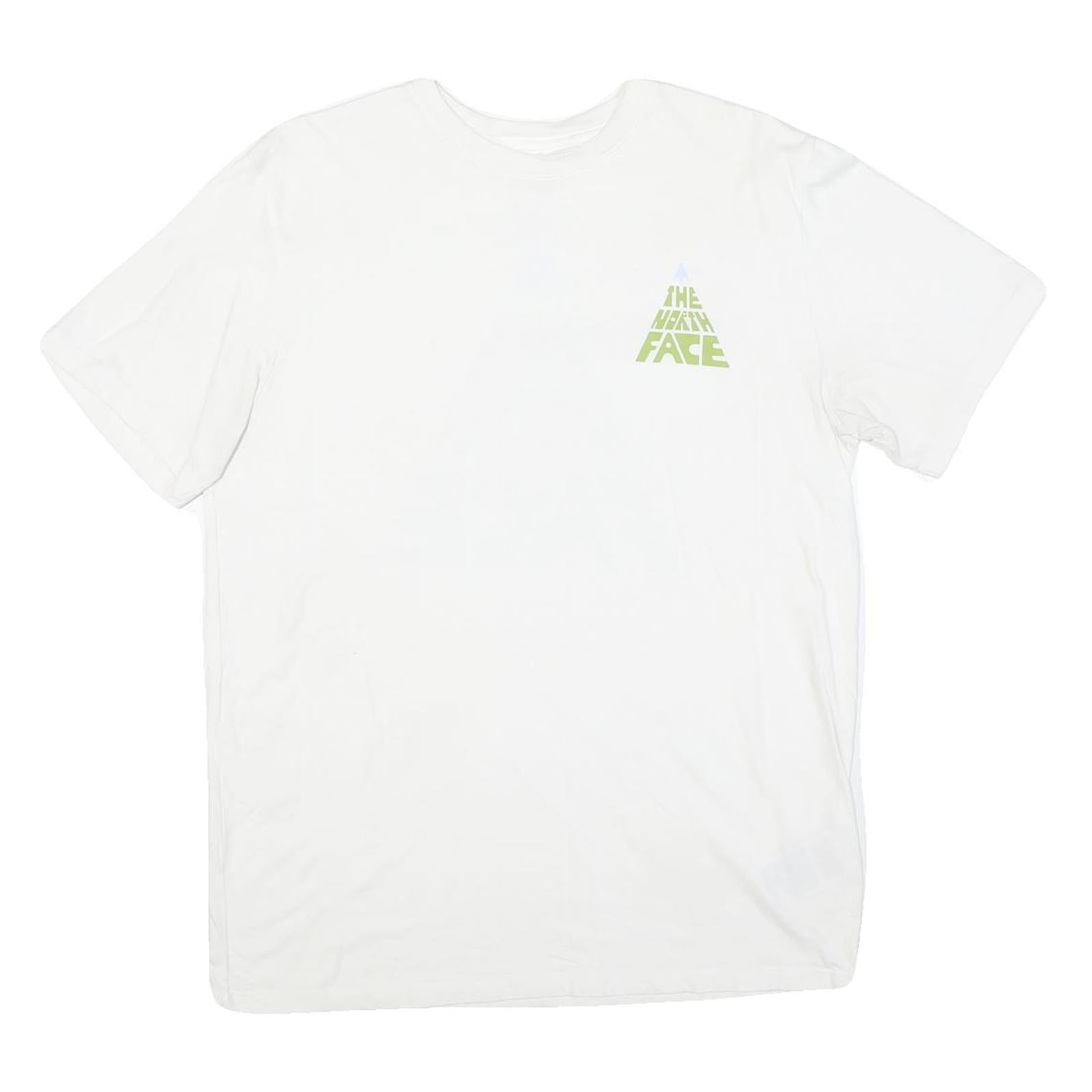 Buy THE NORTH FACE Mens White Graphic T-Shirt M Short Sleeve Crew Neck Logo Print Refurbished - $25.99 THE NORTH FACE Mens White Graphic T-Shirt M Short Sleeve Crew Neck Logo Print Refurbished - N/A refurbished available on Cerqular