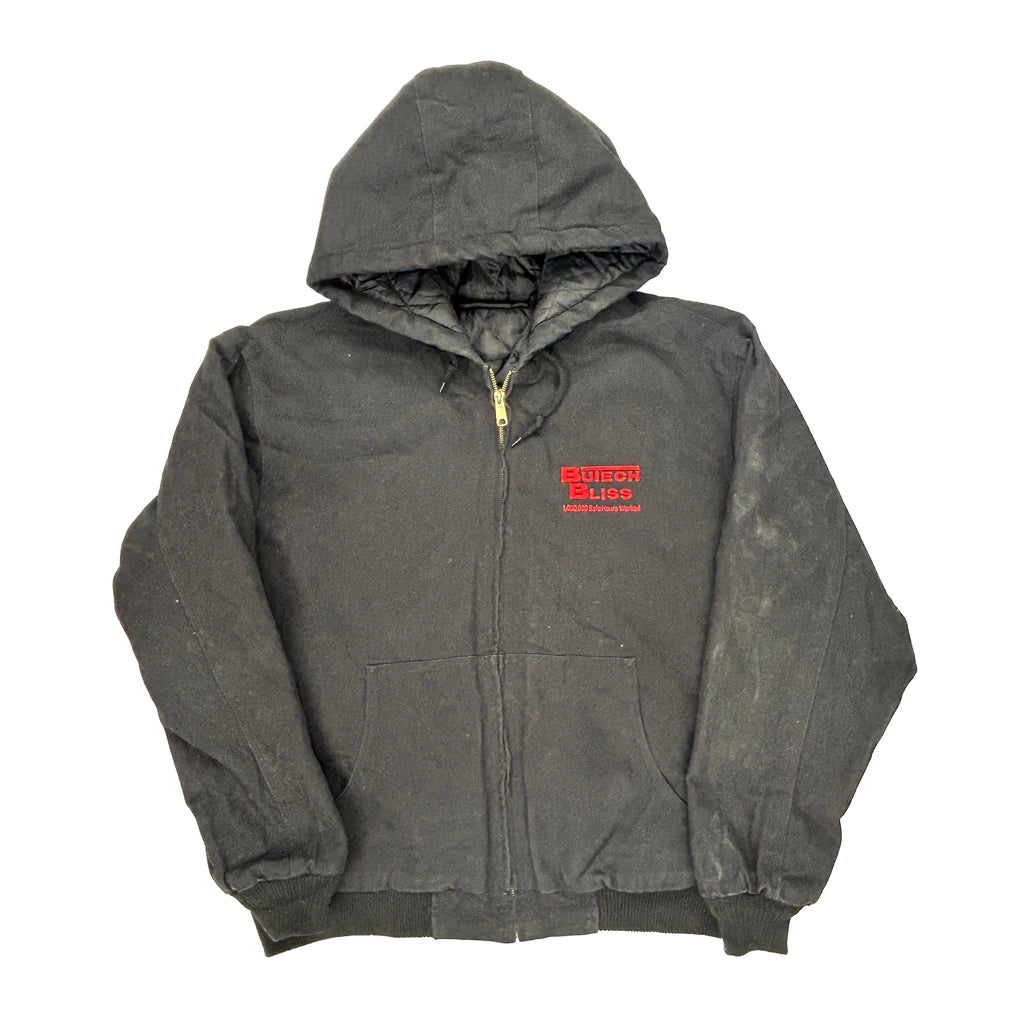 Workwear Dunbrooke Jacket - XL Black Polyester Refurbished - Thrifted (note: this is a term often used to describe second- refurbished available on Cerqular