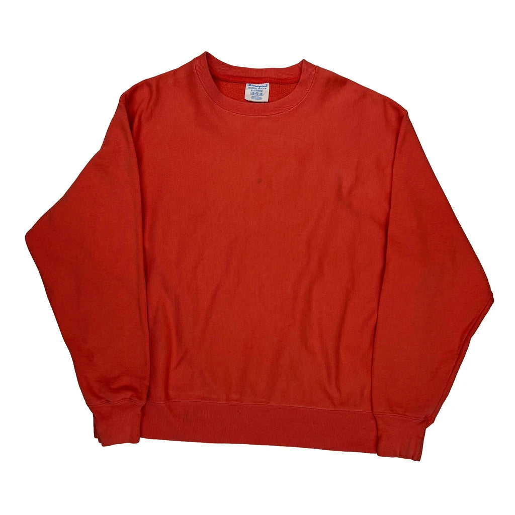 Buy Reverse Weave Champion Sweatshirt - XL Red Cotton Refurbished - $53.59 Reverse Weave Champion Sweatshirt - XL Red Cotton Refurbished - Thrifted (note: this is a term often used to describe second- refurbished available on Cerqular