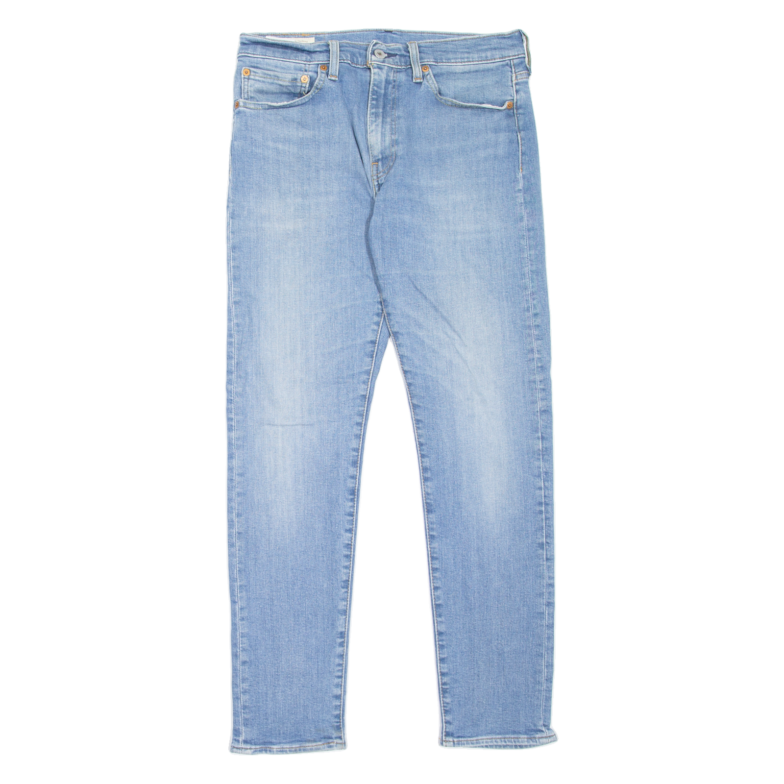 LEVI'S 512 BIG E Jeans Mens Blue Slim Tapered Stone Wash W31 L29 Refurbished - N/A refurbished available on Cerqular