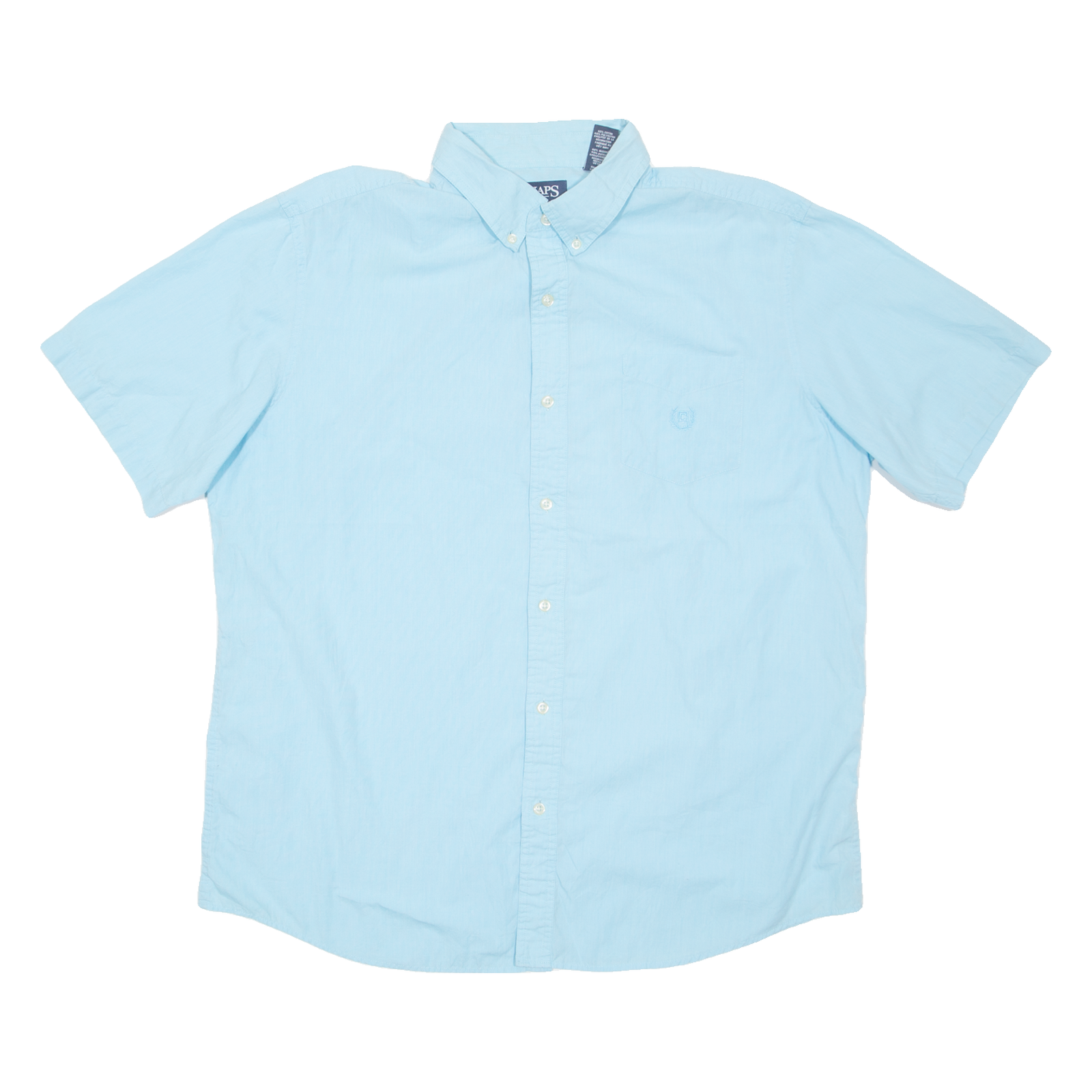 CHAPS Mens Plain Shirt Blue XL Refurbished - N/A refurbished available on Cerqular