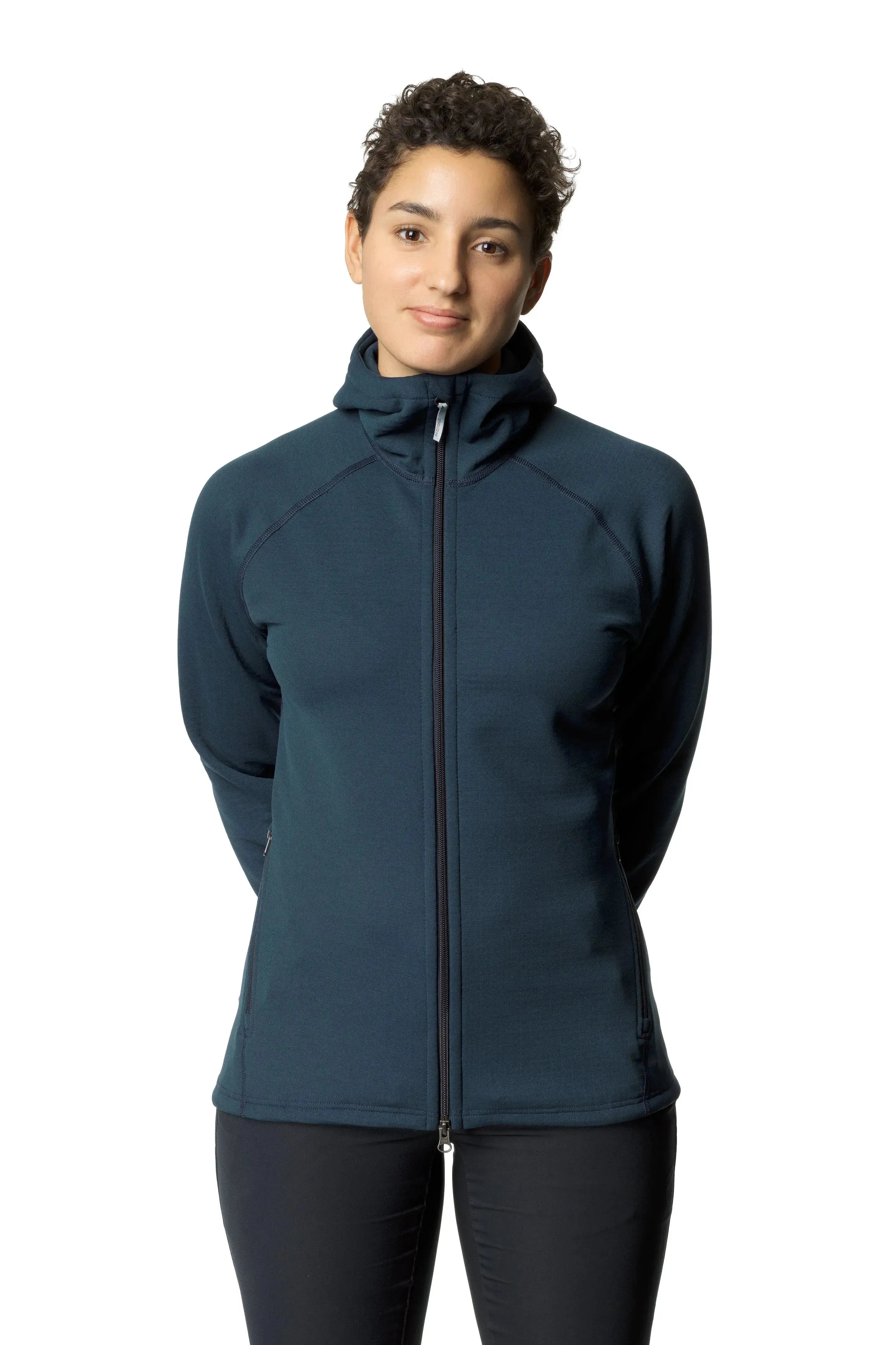 W's Mono Air Houdi | Color: blue illusion | Size: XXS Refurbished - Houdini Sportswear refurbished available on Cerqular