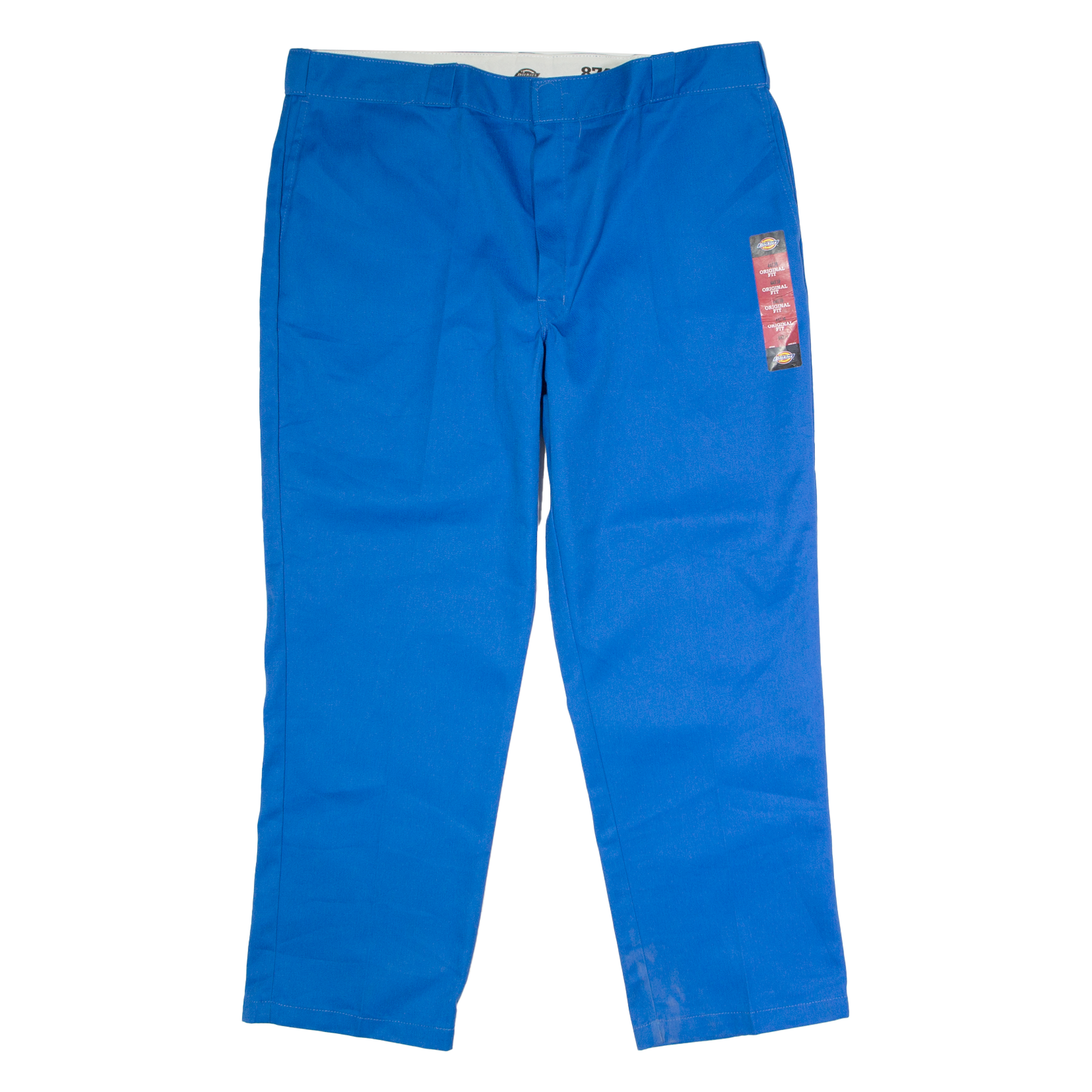 DICKIES 874 Workwear Mens Twill Trousers Blue Classic Straight W44 L30 Refurbished - N/A refurbished available on Cerqular