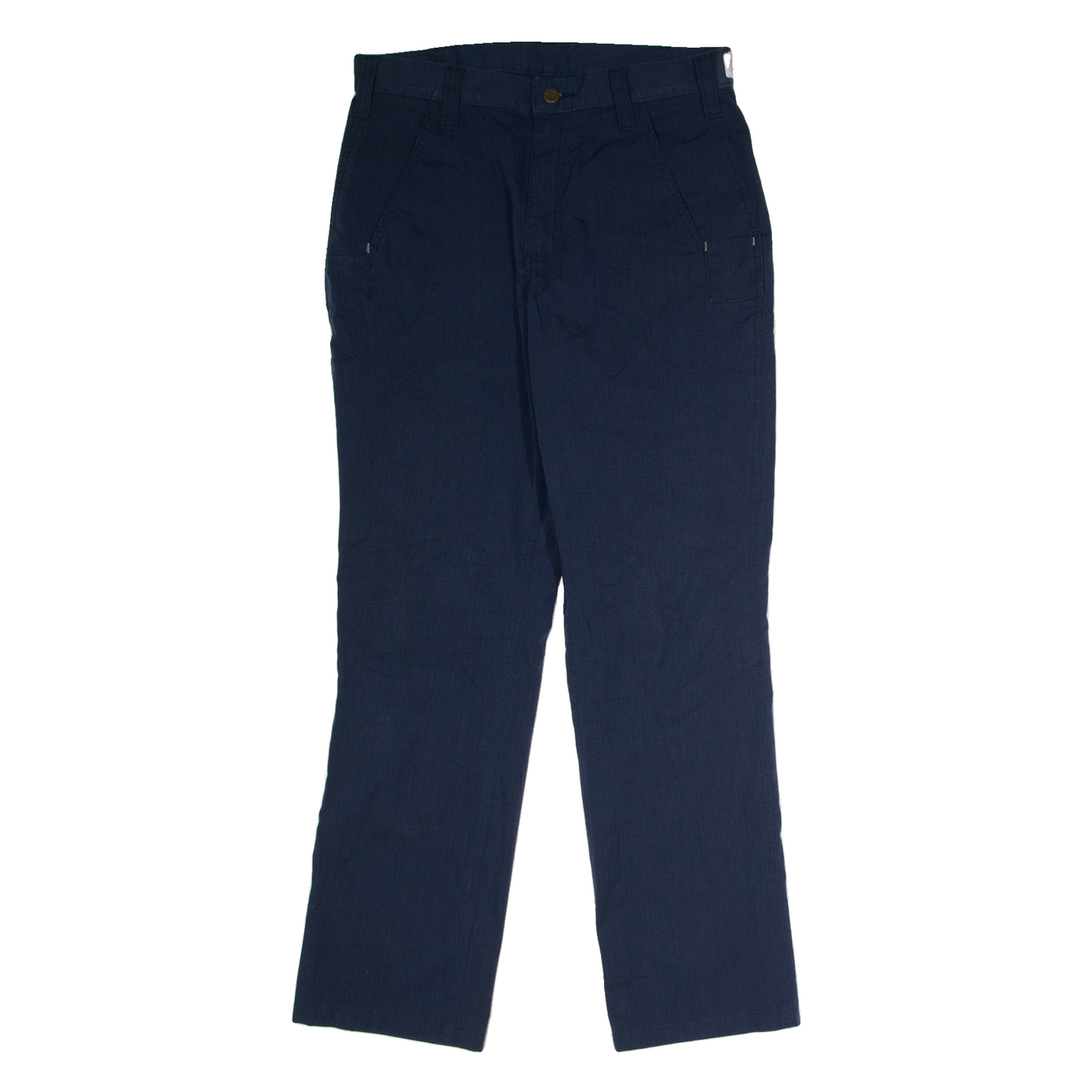 CARHARTT Workwear Womens Trousers Blue Relaxed Straight W30 L30 Refurbished - N/A refurbished available on Cerqular