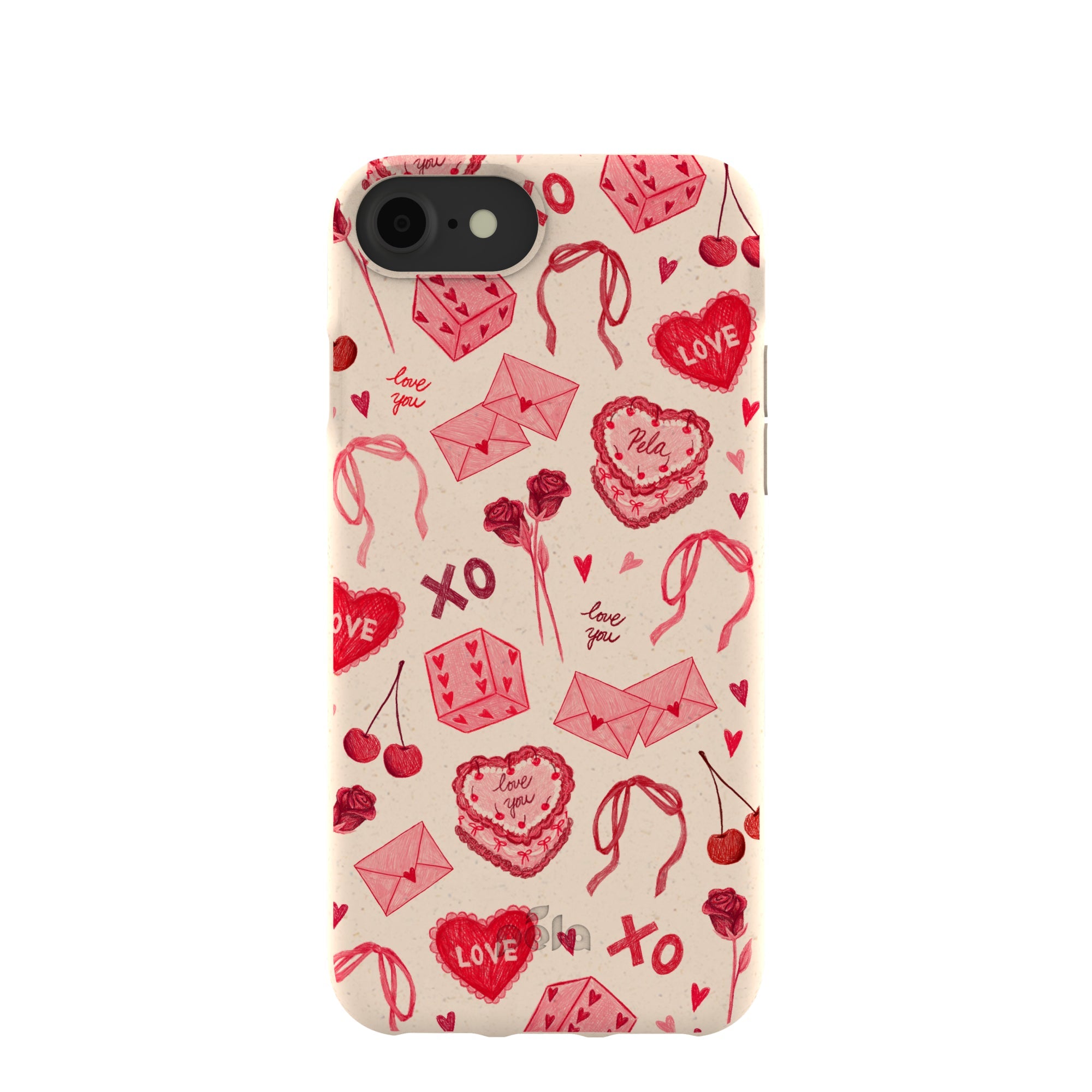 Seashell Love Pack iPhone 6/6s/7/8/SE Case Refurbished - Pela Case refurbished available on Cerqular