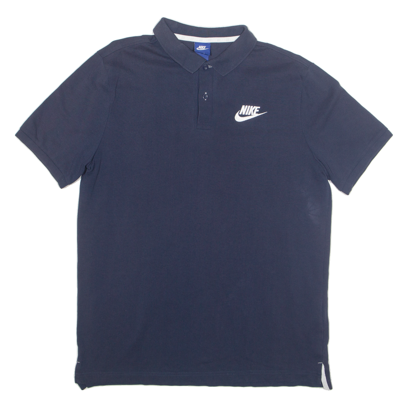NIKE Mens Polo Shirt Blue L Refurbished - N/A refurbished available on Cerqular