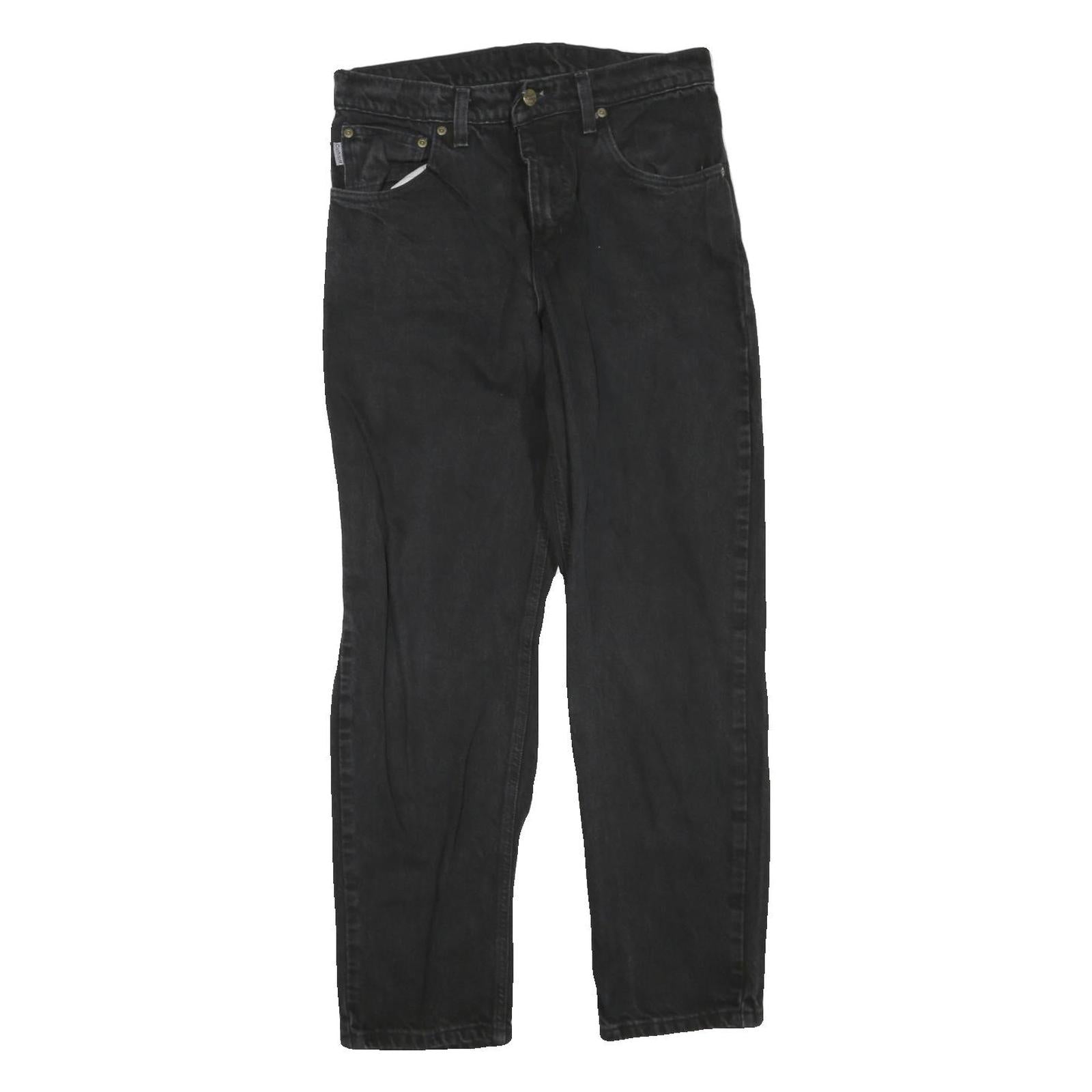 CARHARTT Womens Regular Black Denim Jeans W32 L30 Zip Pockets Casual Workwear Refurbished - N/A refurbished available on Cerqular