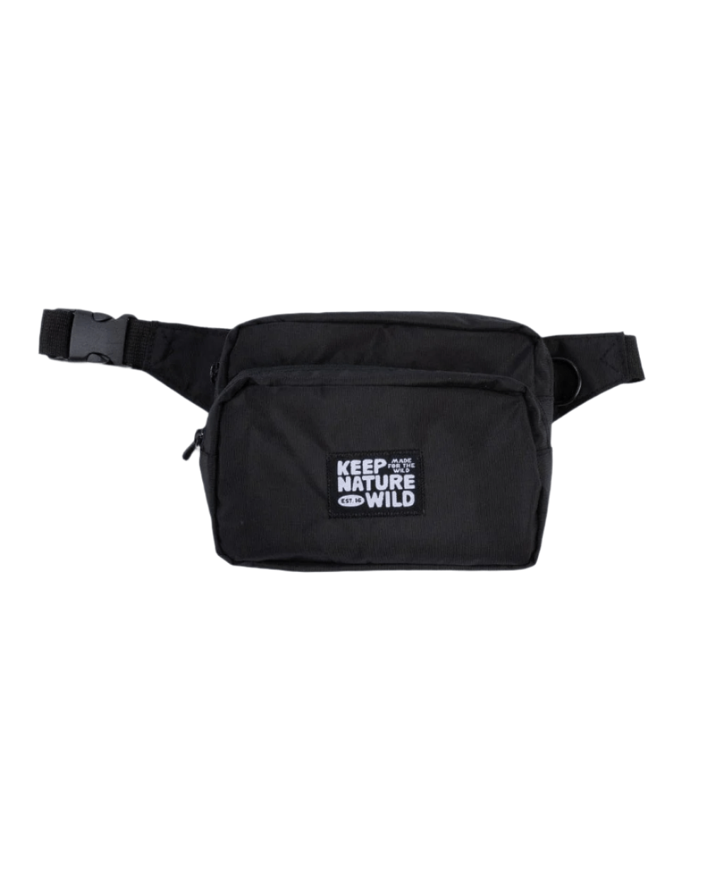 KNW Fanny Pack | Black | Size: 42"" Strap Refurbished - Keep Nature Wild refurbished available on Cerqular