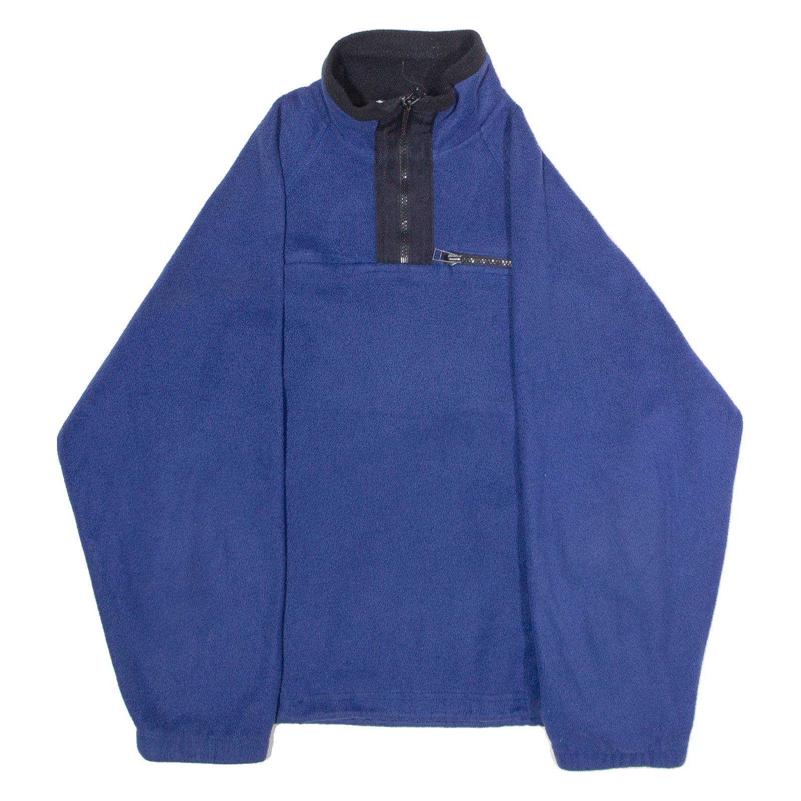 ST BERNARD Mens Fleece Blue 1/4 Zip 90s XXS Refurbished - N/A refurbished available on Cerqular