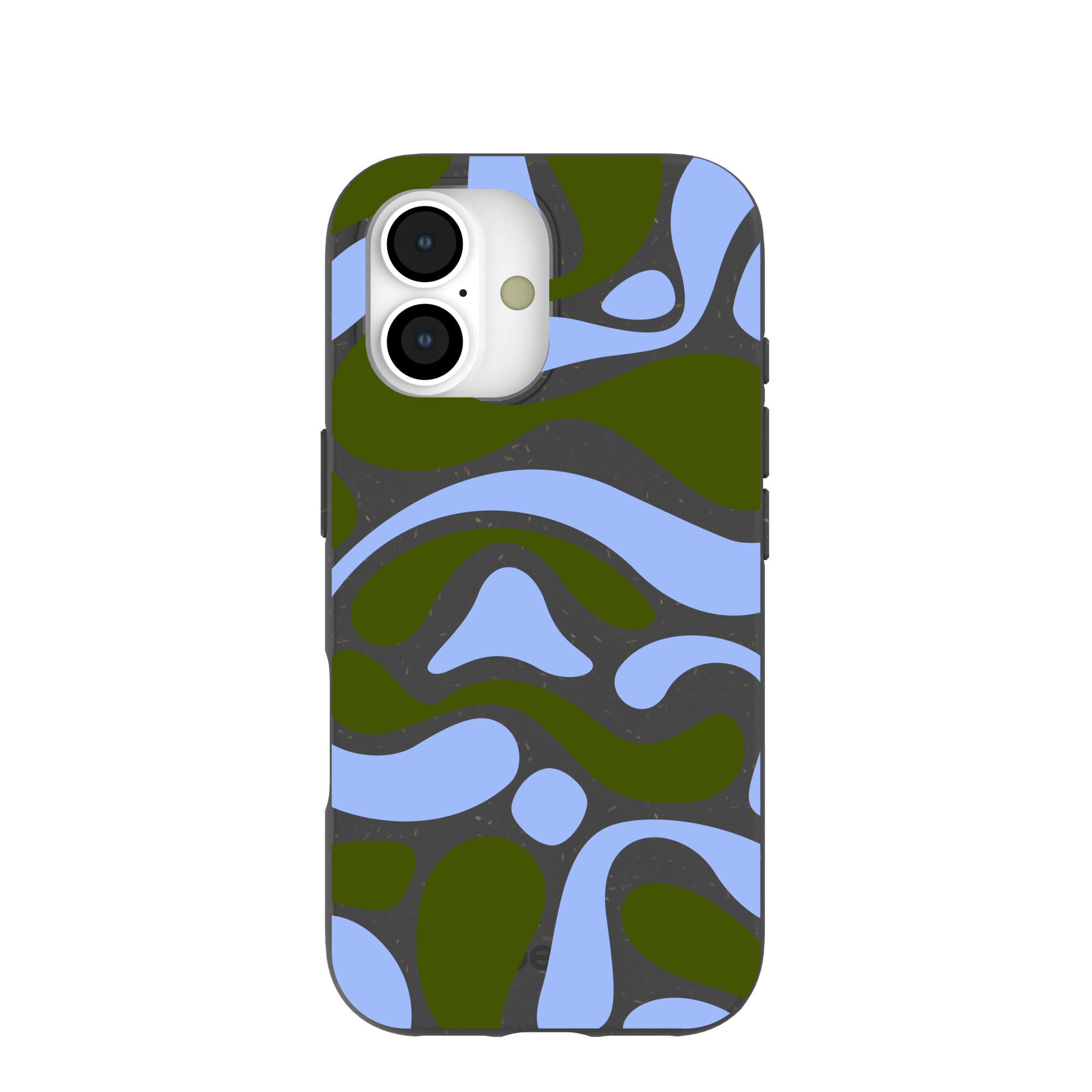 Black Curve and Flow iPhone 17 Case | MagSafe Compatibility: Without MagSafe Refurbished - Pela Case refurbished available on Cerqular