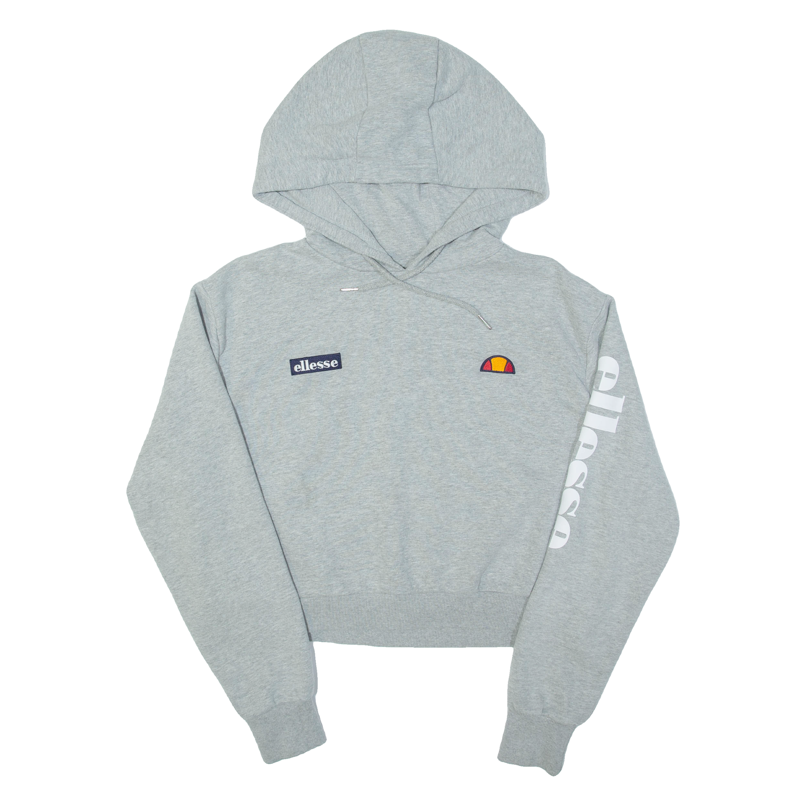 Buy ELLESSE Cropped Womens Grey Hoodie UK 12 Refurbished - $15.59 ELLESSE Cropped Womens Grey Hoodie UK 12 Refurbished - N/A refurbished available on Cerqular