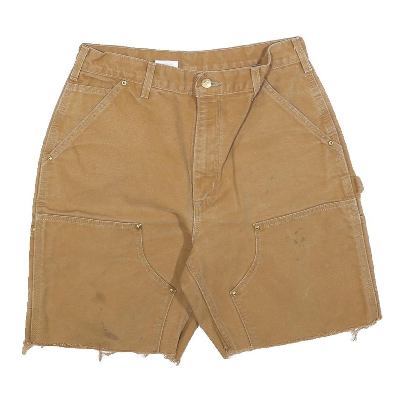 CARHARTT Womens Shorts Beige Casual Cotton Blend M W30 Utility Pockets Workwear Refurbished - N/A refurbished available on Cerqular