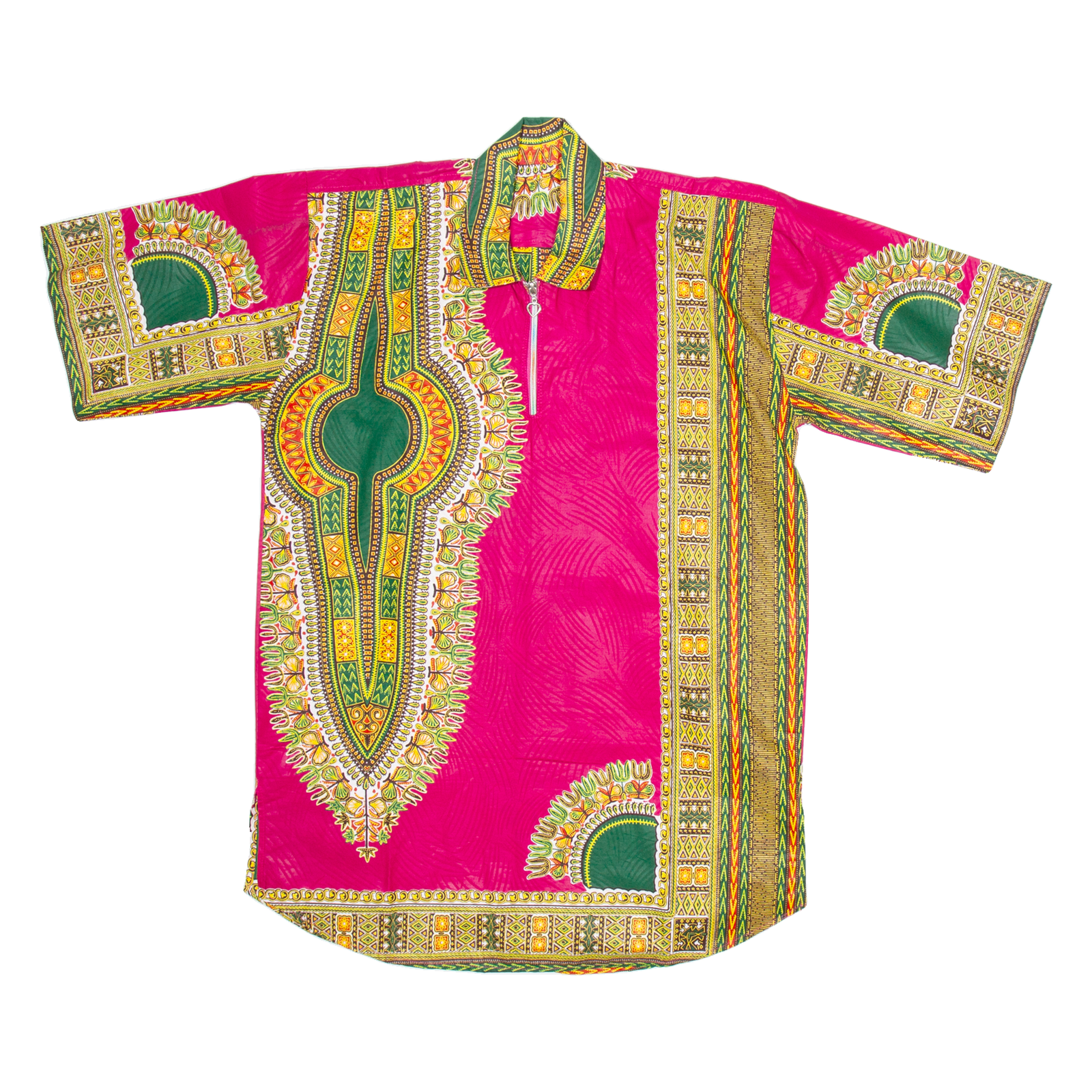 Mens Shirt Pink Crazy Pattern L Refurbished - N/A refurbished available on Cerqular