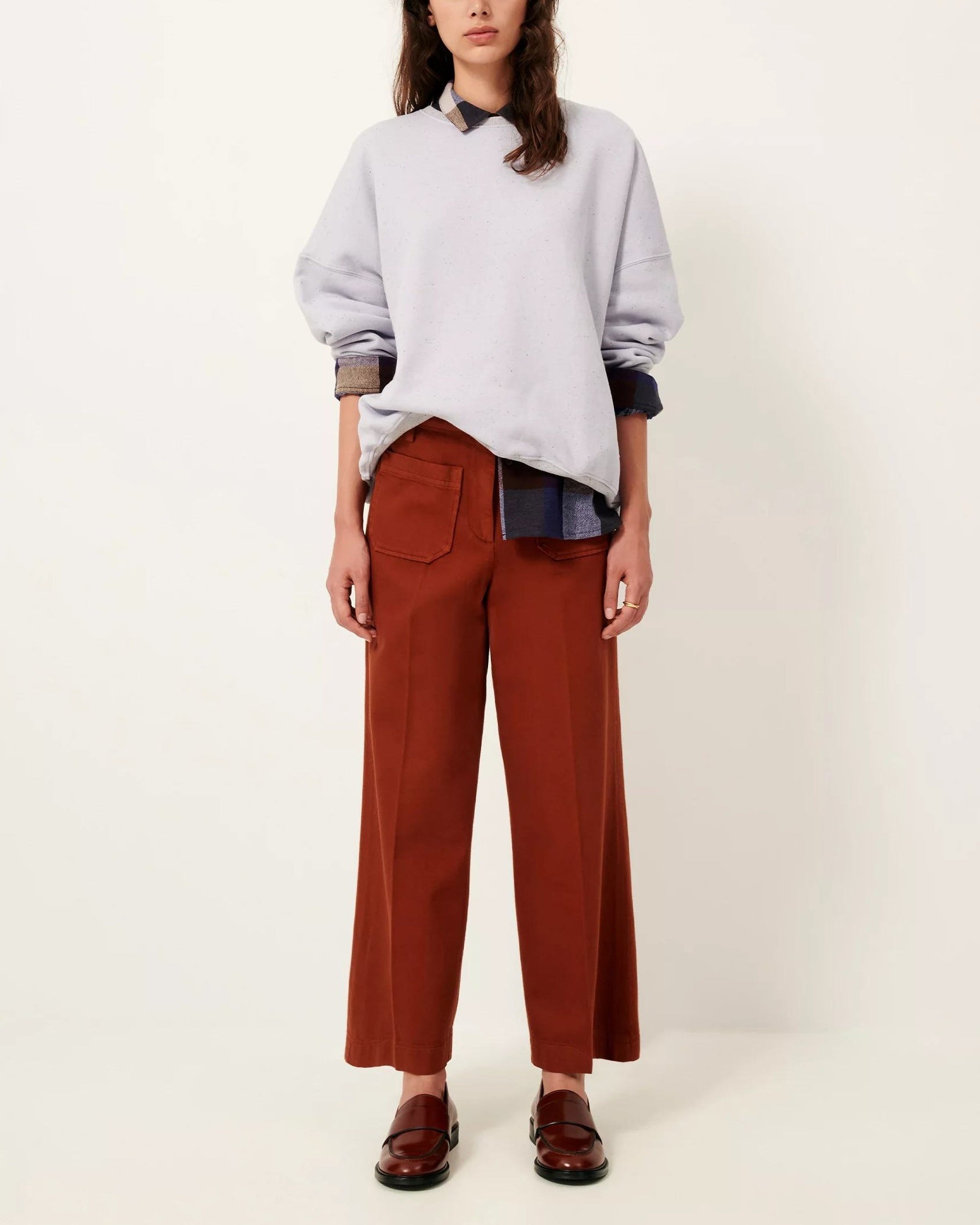 Jeans Aldricks Tomette | Color: TOMETTE | Size: FR-38 Refurbished - Rue Madame is a known brand, and the standardized name is " refurbished available on Cerqular