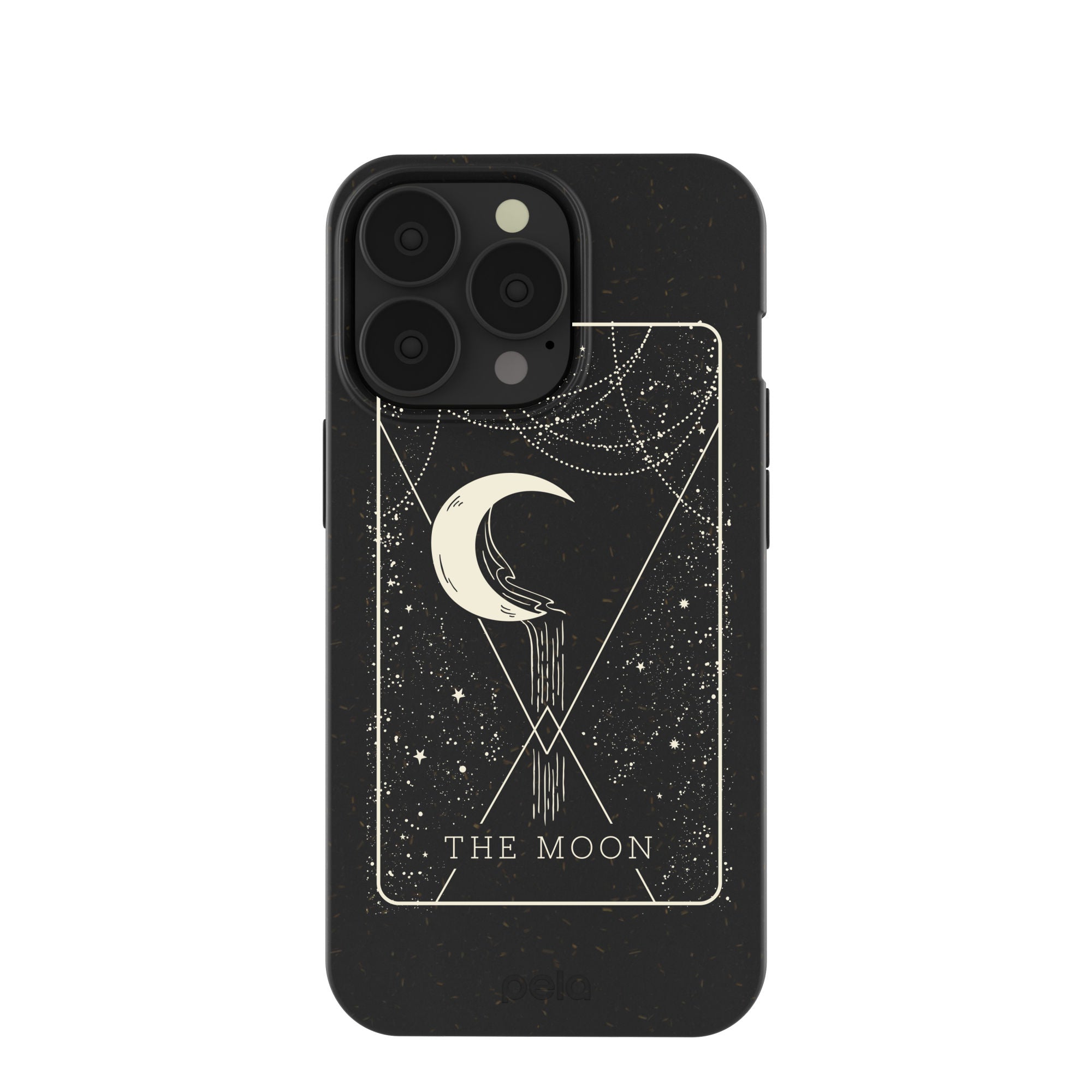 Black The Moon iPhone 13 Pro Case Refurbished - Pela Case refurbished available on Cerqular