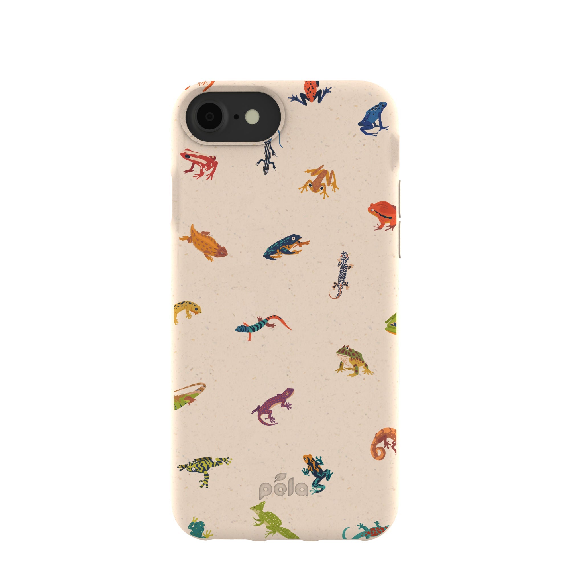 Seashell Tiny Amphibians iPhone 6/6s/7/8/SE Case Refurbished - Pela Case refurbished available on Cerqular