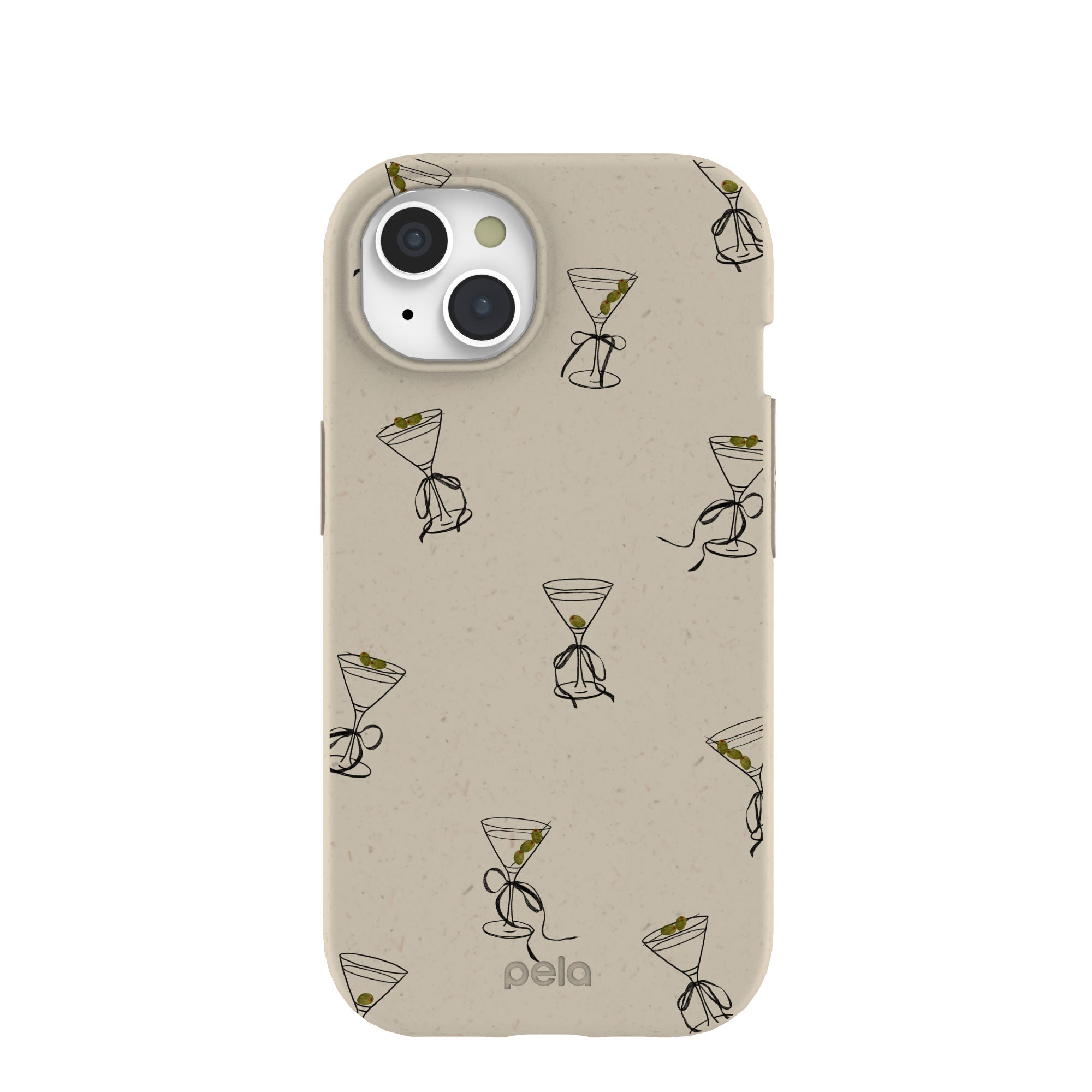 London Fog Martini Me iPhone 15 Case Refurbished - Pela Case refurbished available on Cerqular