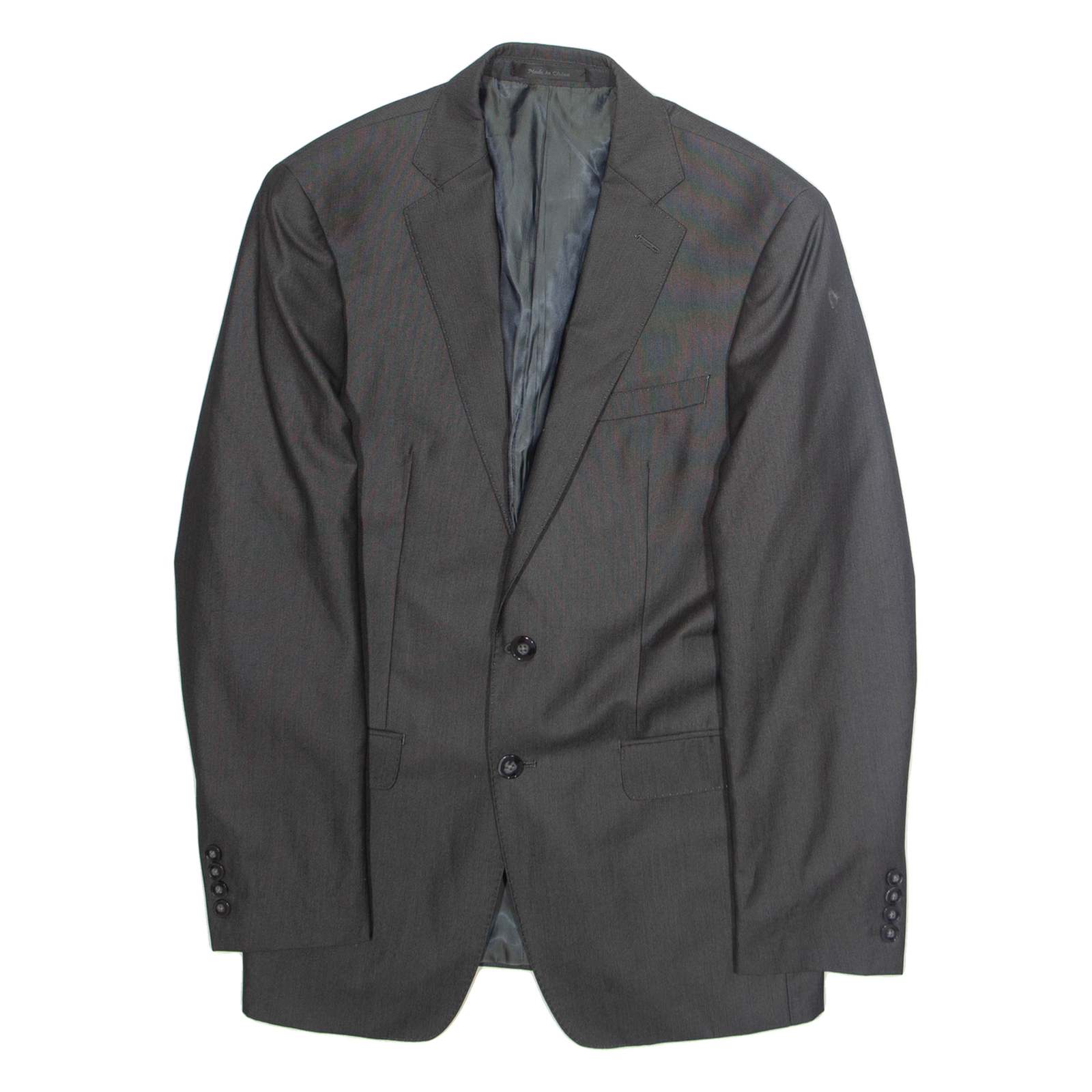 CALVIN KLEIN Mens Blazer Jacket Grey M Refurbished - N/A refurbished available on Cerqular