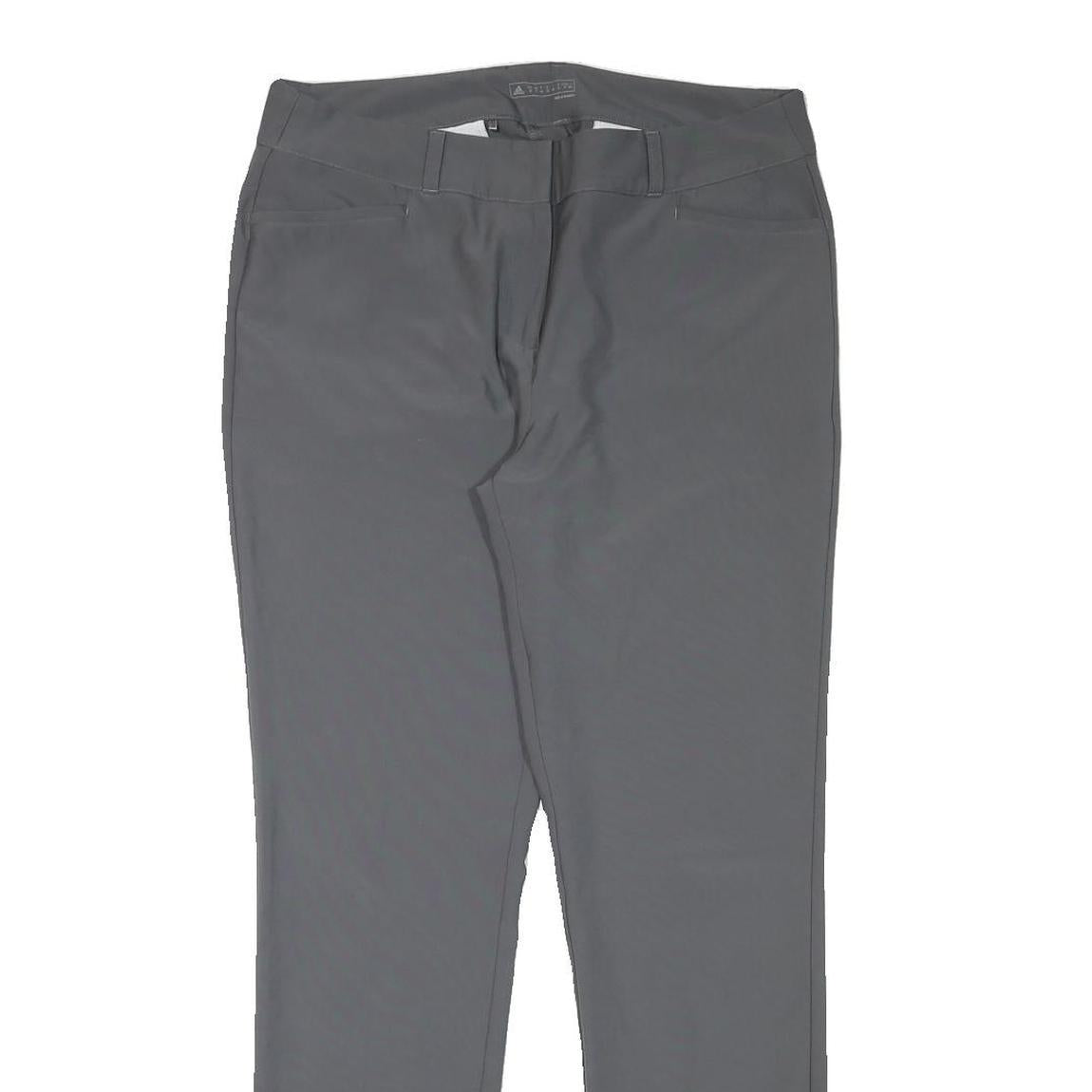 Buy ADIDAS Womens Slim Grey Polyester Blend Zip Trousers W34 L30 Elegant Fit Refurbished - $33.79 ADIDAS Womens Slim Grey Polyester Blend Zip Trousers W34 L30 Elegant Fit Refurbished - N/A refurbished available on Cerqular