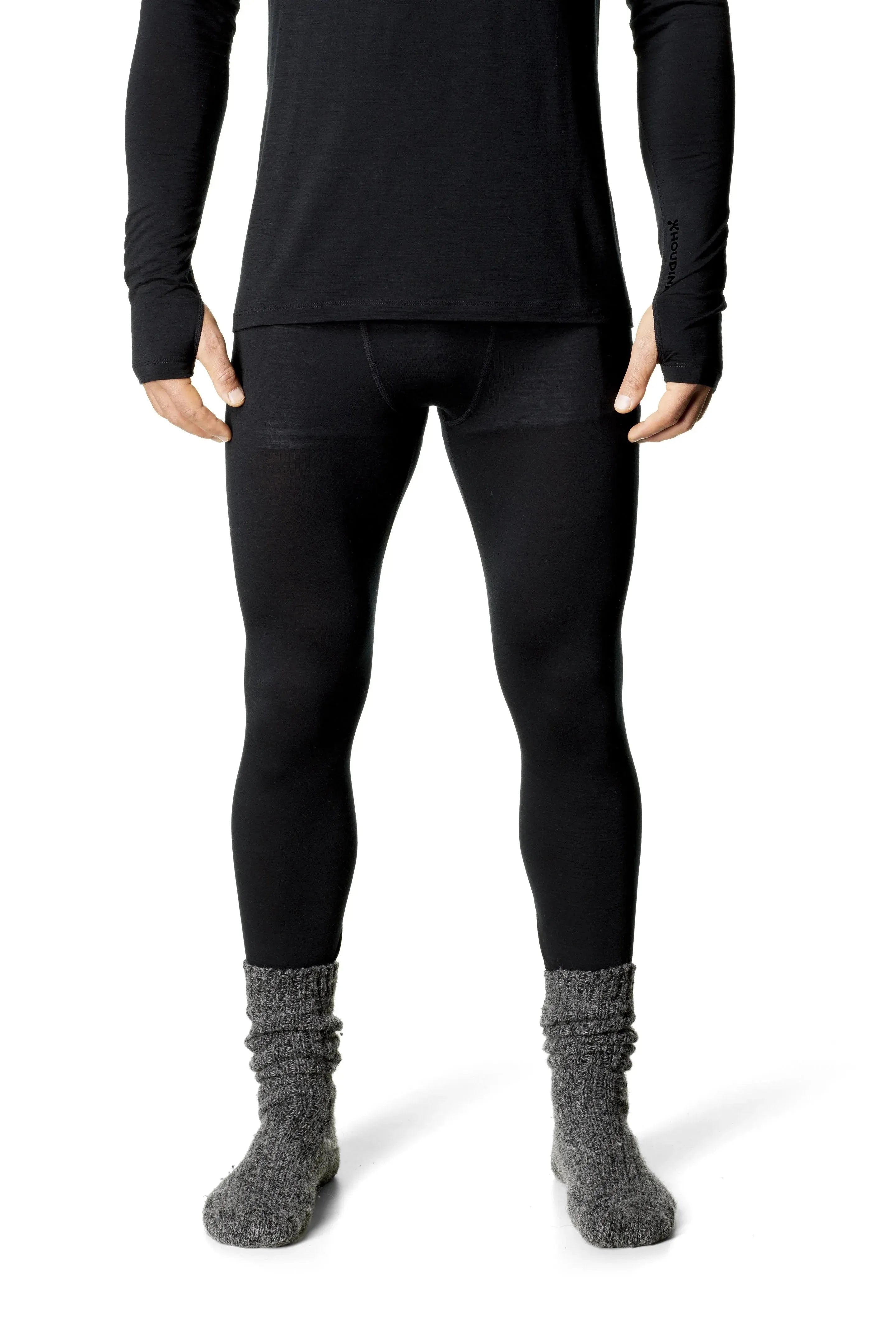 M's DeSoli Light Tights | Color: true black | Size: L Refurbished - Houdini Sportswear refurbished available on Cerqular