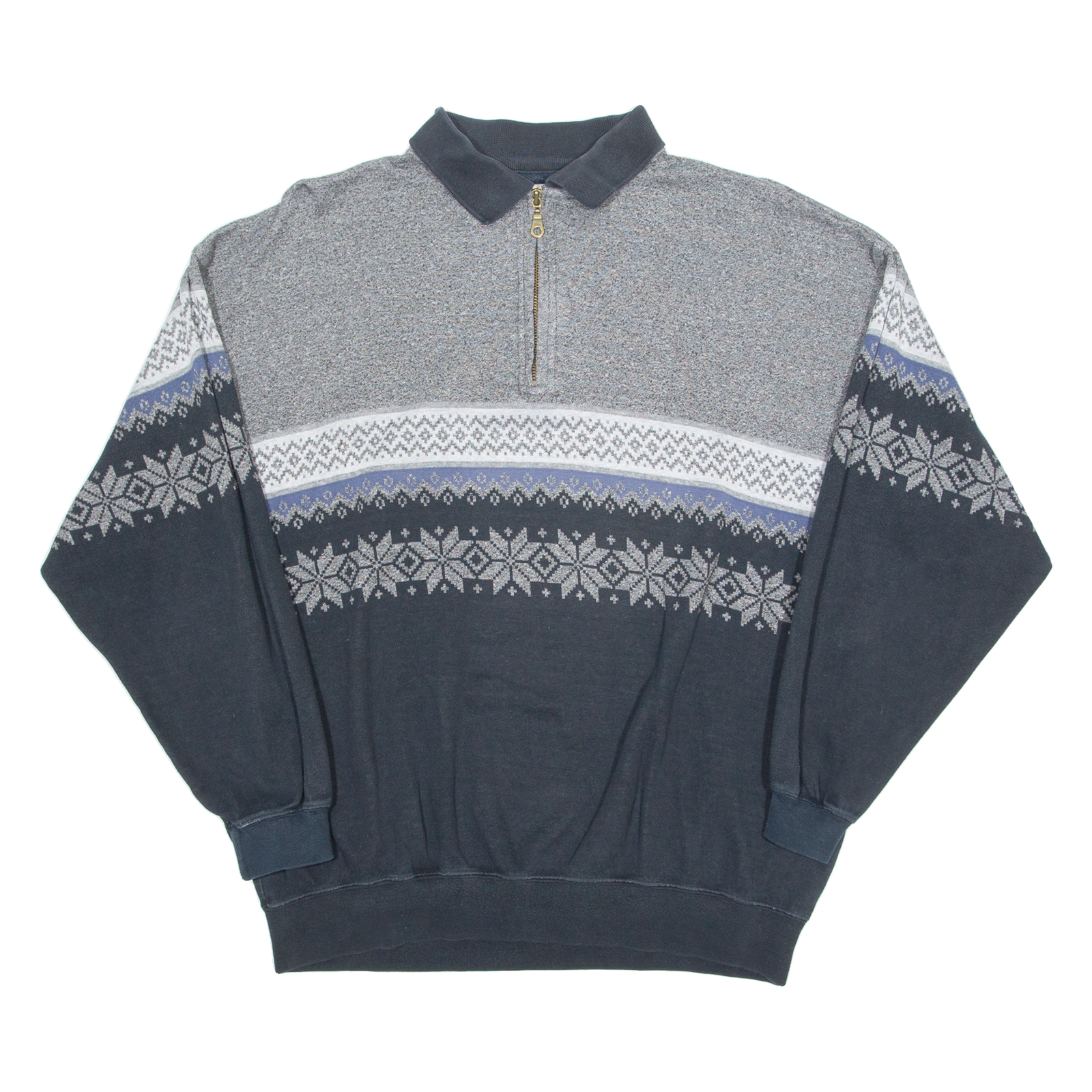 Buy C&A 1/4 Zip Mens Sweatshirt Grey Collared XL Refurbished - $16.37 C&A 1/4 Zip Mens Sweatshirt Grey Collared XL Refurbished - N/A refurbished available on Cerqular