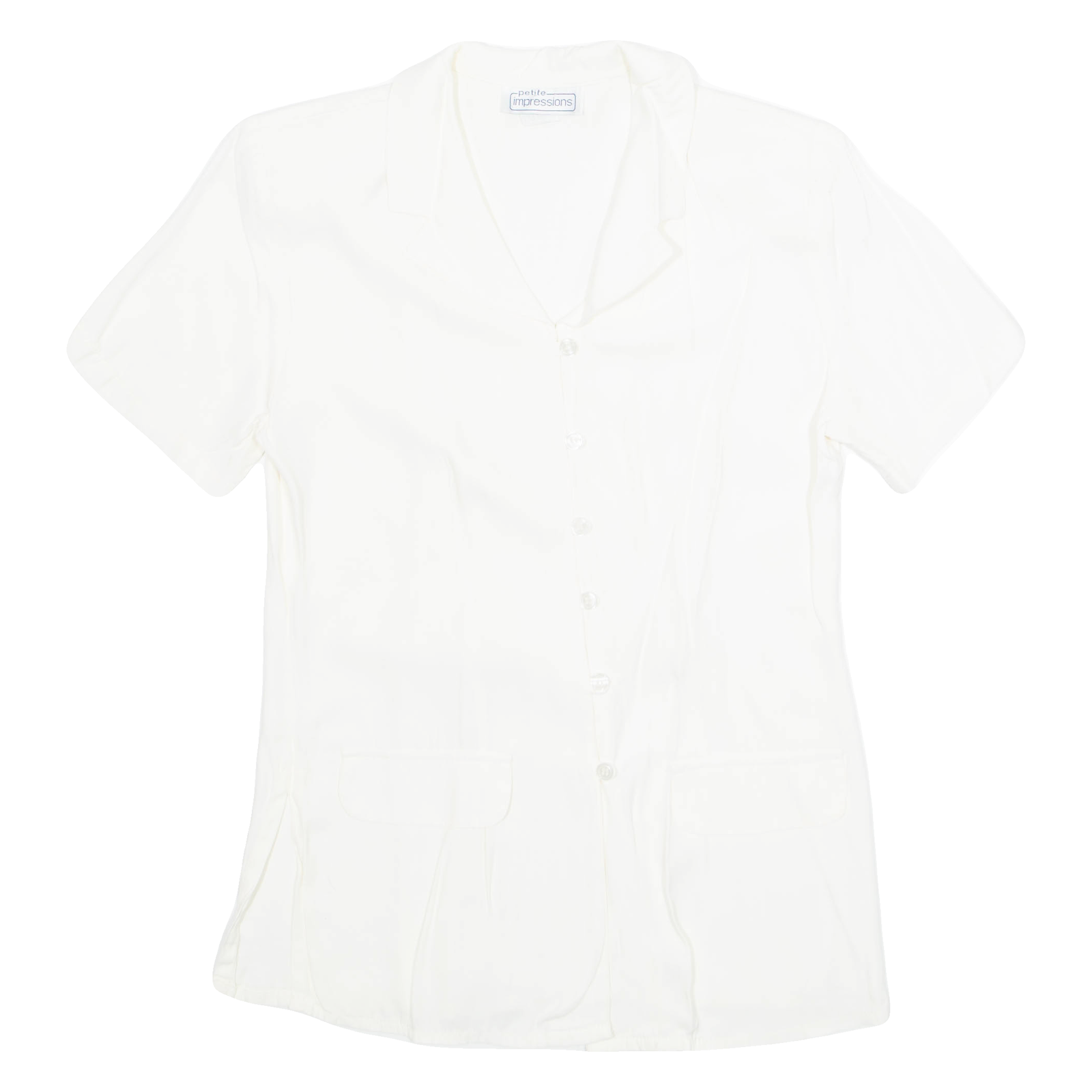 Buy IMPRESSIONS Petite Womens Blouse Shirt Cream Collared 90s S Refurbished - $16.89 IMPRESSIONS Petite Womens Blouse Shirt Cream Collared 90s S Refurbished - N/A refurbished available on Cerqular