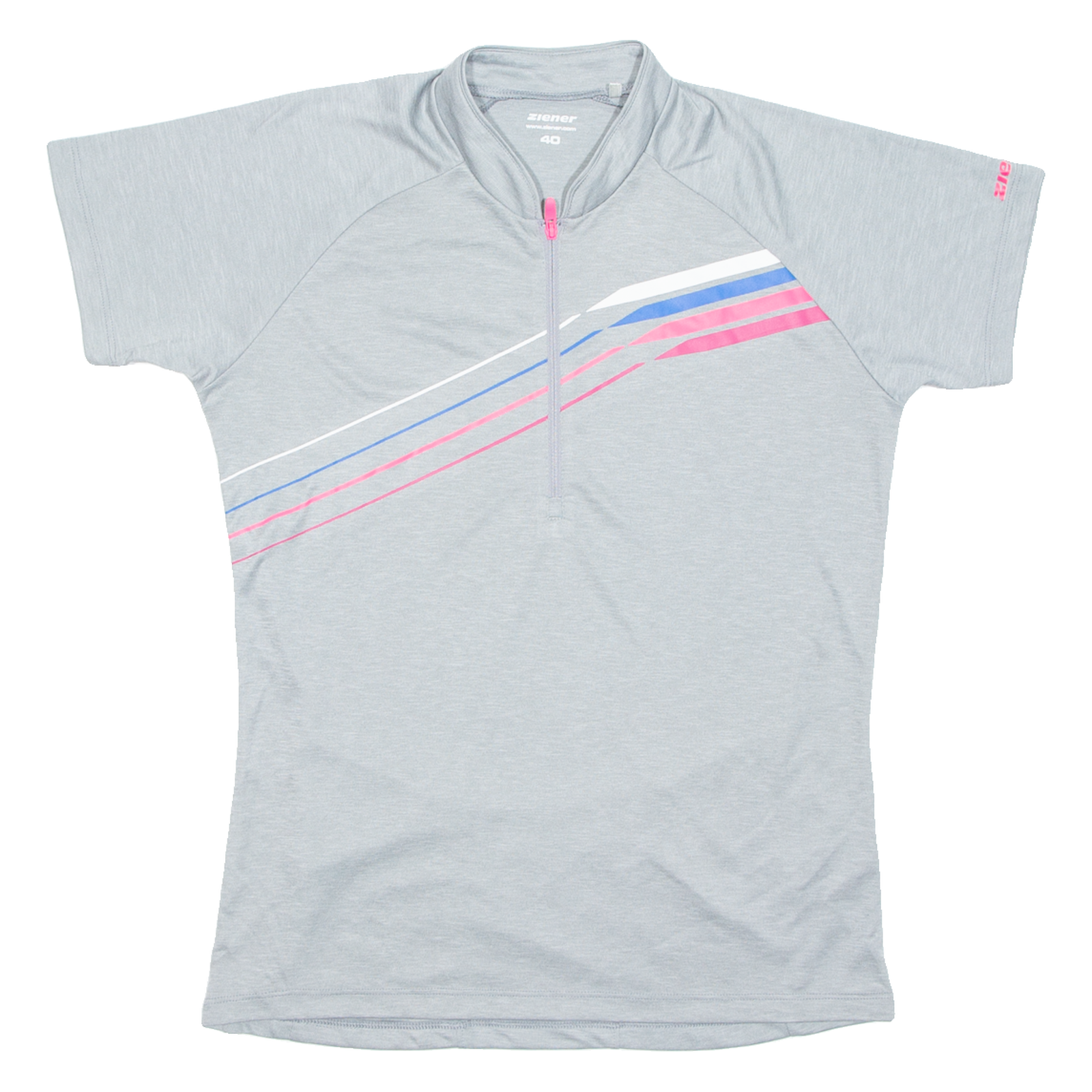 Cycling Womens Jersey Grey 1/2 Zip XL Refurbished - N/A refurbished available on Cerqular