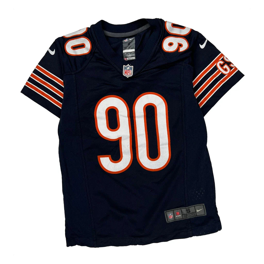 Age 5 Chicago Bears Nike Nfl Jersey - Small Navy Polyester Refurbished - Thrifted (note: this is a term often used to describe second- refurbished available on Cerqular