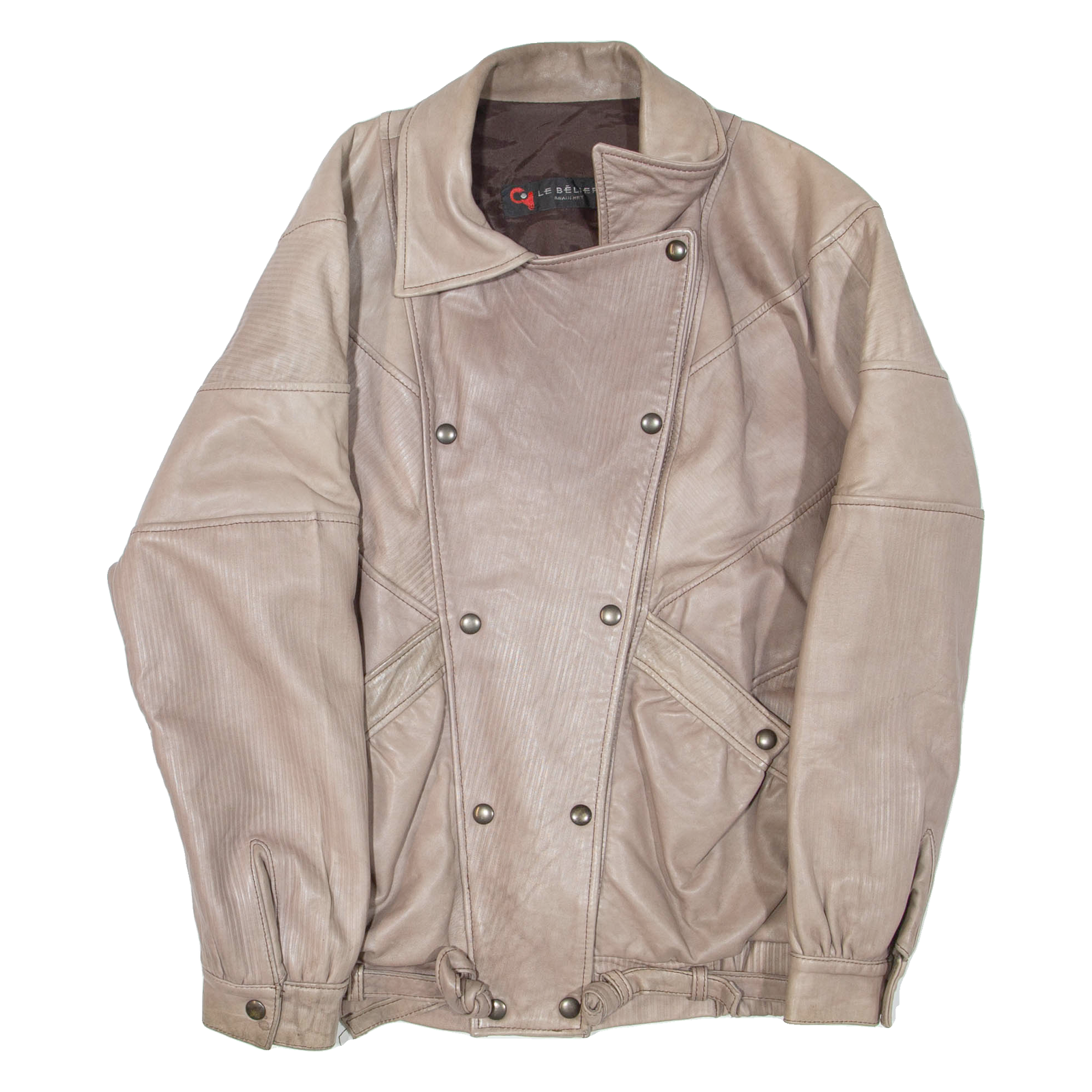 LE BELIER Womens Jacket Beige L Refurbished - N/A refurbished available on Cerqular