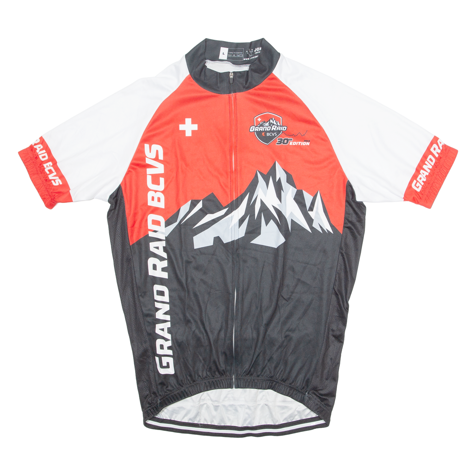 JOK IMPORT Cycling Mens Jersey Red 1/4 Zip L Refurbished - N/A refurbished available on Cerqular