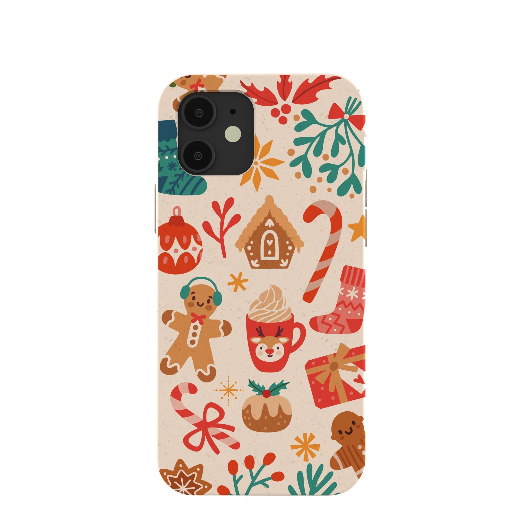 Seashell Festive AF iPhone 12/ iPhone 12 Pro Case Refurbished - Pela Case refurbished available on Cerqular