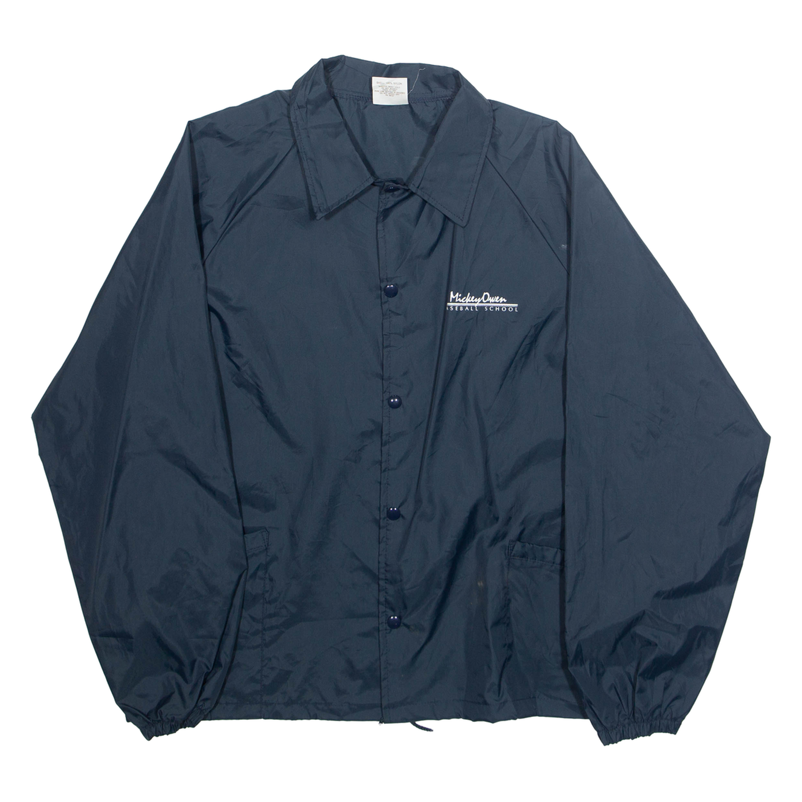 AUBURAM Mens Coach Jacket Blue Nylon L Refurbished - N/A refurbished available on Cerqular