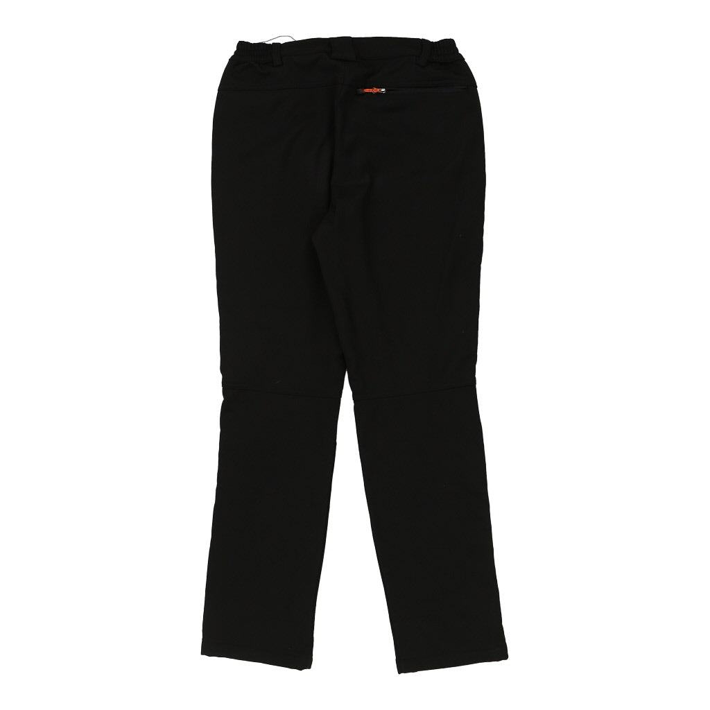 Hiking Unbranded Trousers - Small Black Polyester Refurbished - Thrifted (note: this is a term often used to describe second- refurbished available on Cerqular