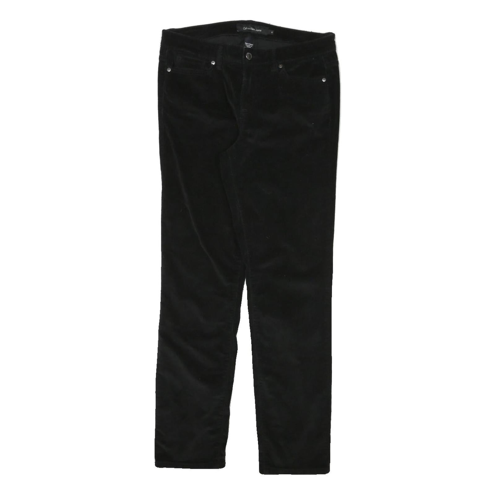 Buy CALVIN KLEIN Womens Cotton Blend Black Slim Tapered Trousers W31 L29 Stylish Refurbished - $41.59 CALVIN KLEIN Womens Cotton Blend Black Slim Tapered Trousers W31 L29 Stylish Refurbished - N/A refurbished available on Cerqular