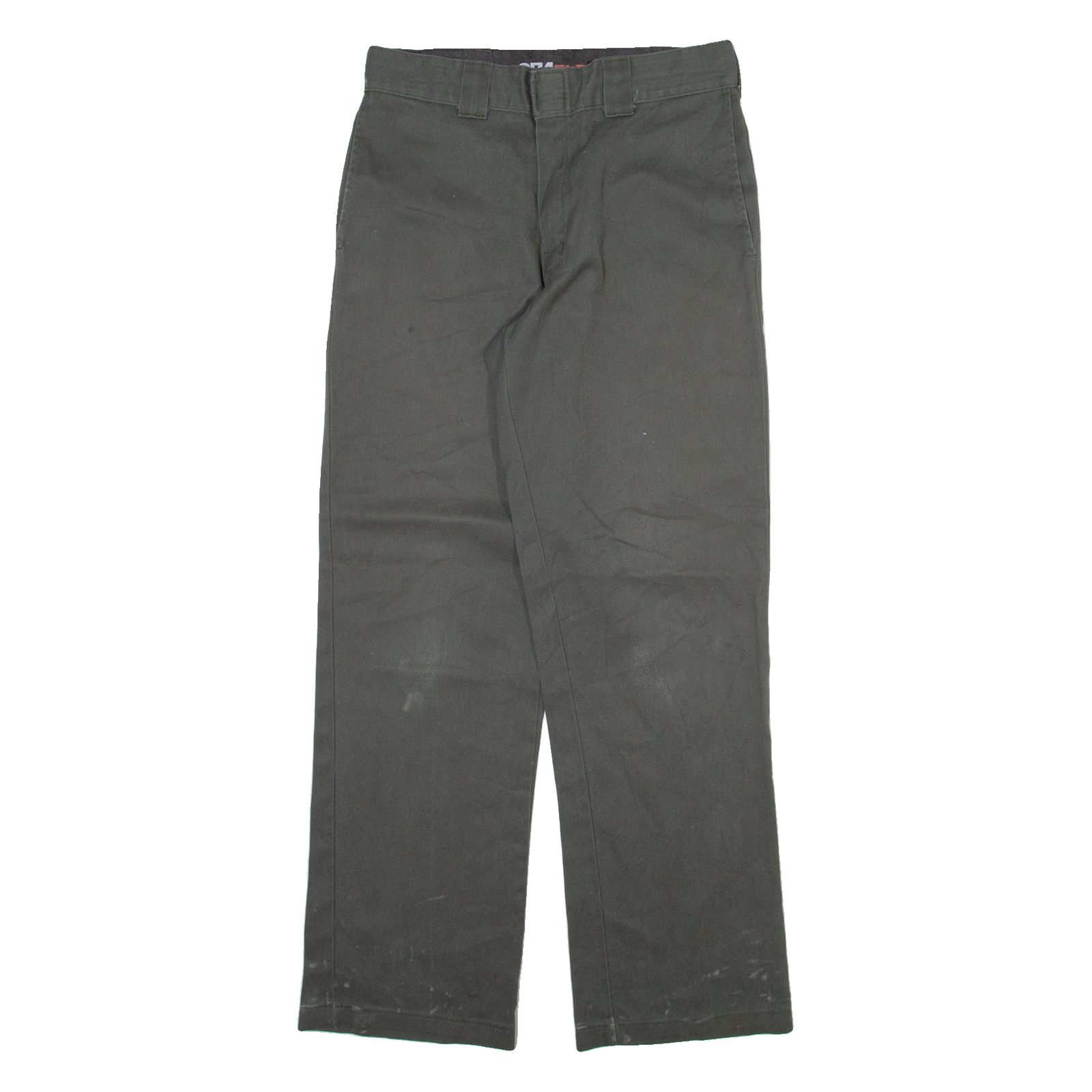 DICKIES 874 Workwear Mens Trousers Grey Regular Straight W32 L32 Refurbished - N/A refurbished available on Cerqular