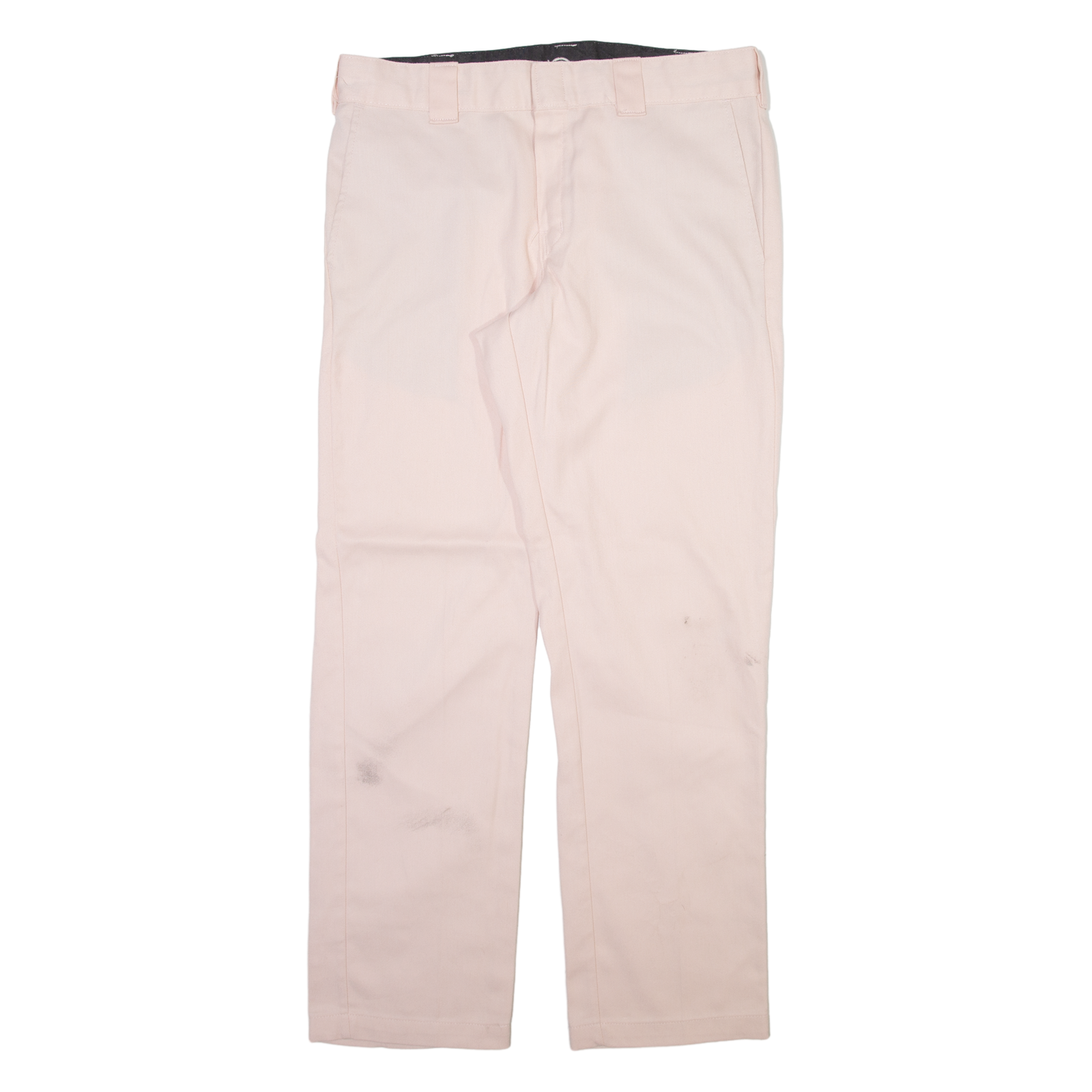 DICKIES Mens Trousers Pink Slim Tapered W34 L31 Refurbished - N/A refurbished available on Cerqular