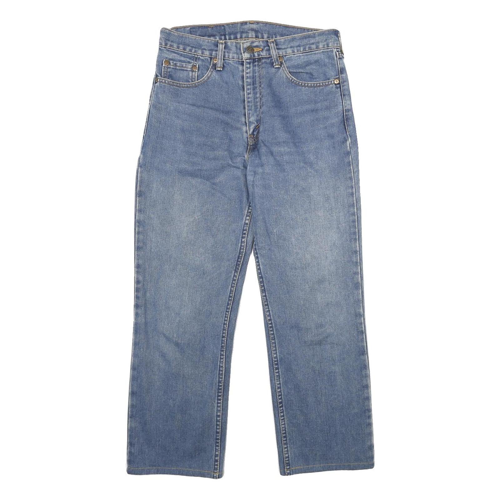 LEVI'S 511-0217 Mens Jeans Blue Slim Straight Denim Medium W30 L27 Classic Fit Refurbished - N/A refurbished available on Cerqular