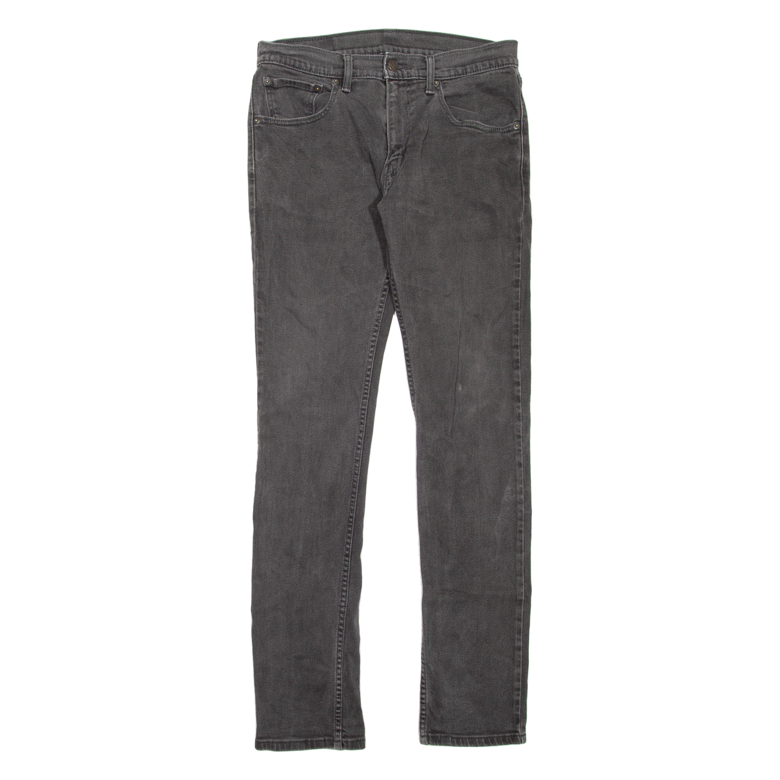 LEVI'S 65504 Mens Jeans Grey Slim Straight W32 L34 Refurbished - N/A refurbished available on Cerqular