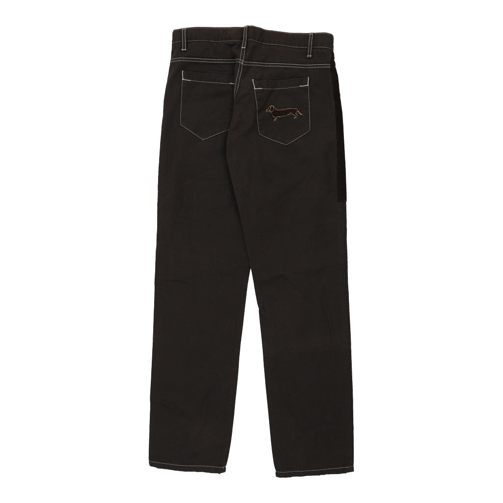 Harmot & Blaine Jeans - 2XL Black Cotton Refurbished - Thrifted (note: this is a term often used to describe second- refurbished available on Cerqular