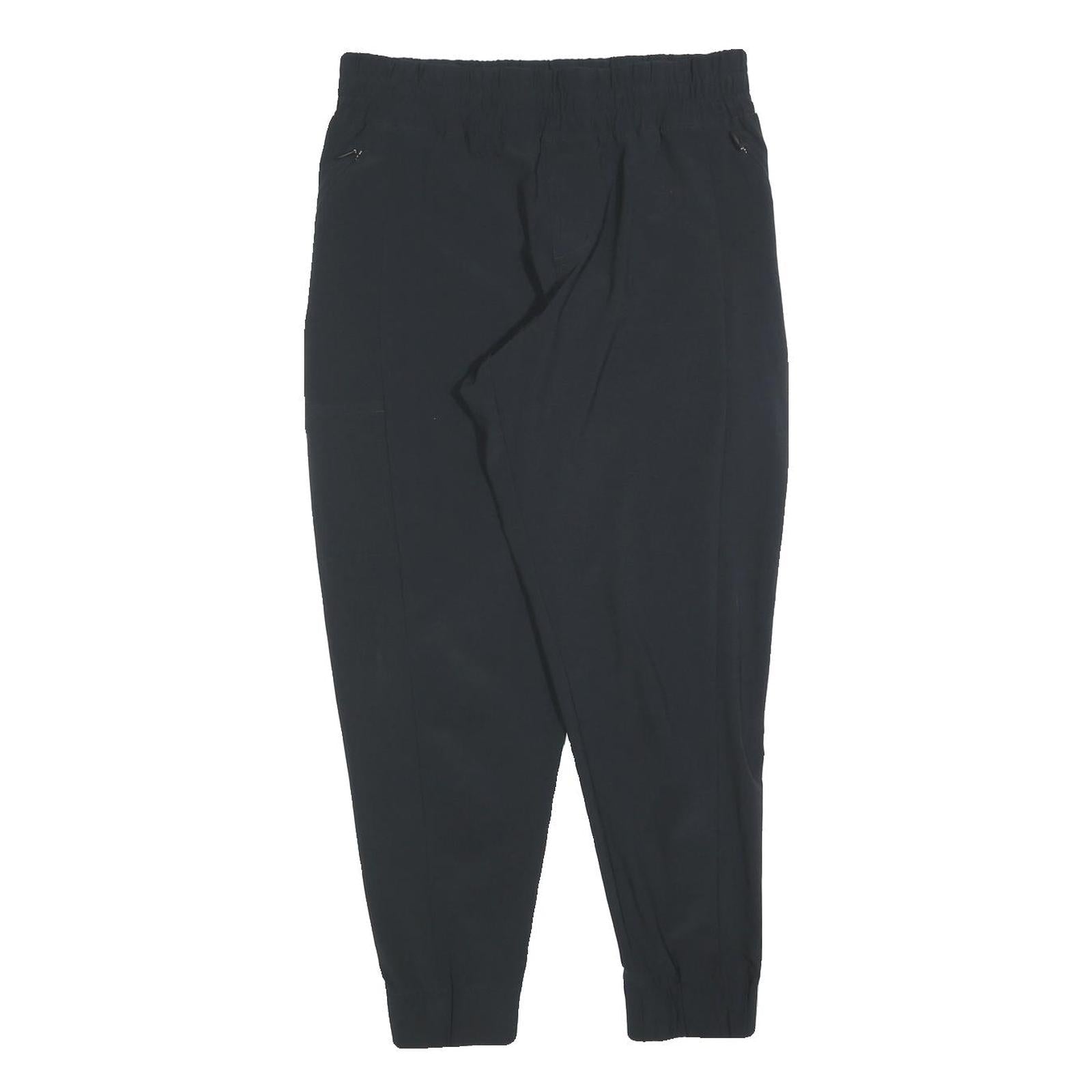 COLUMBIA Womens Polyester Blend Black Drawstring Regular Fit Trousers W30 L26 Refurbished - N/A refurbished available on Cerqular