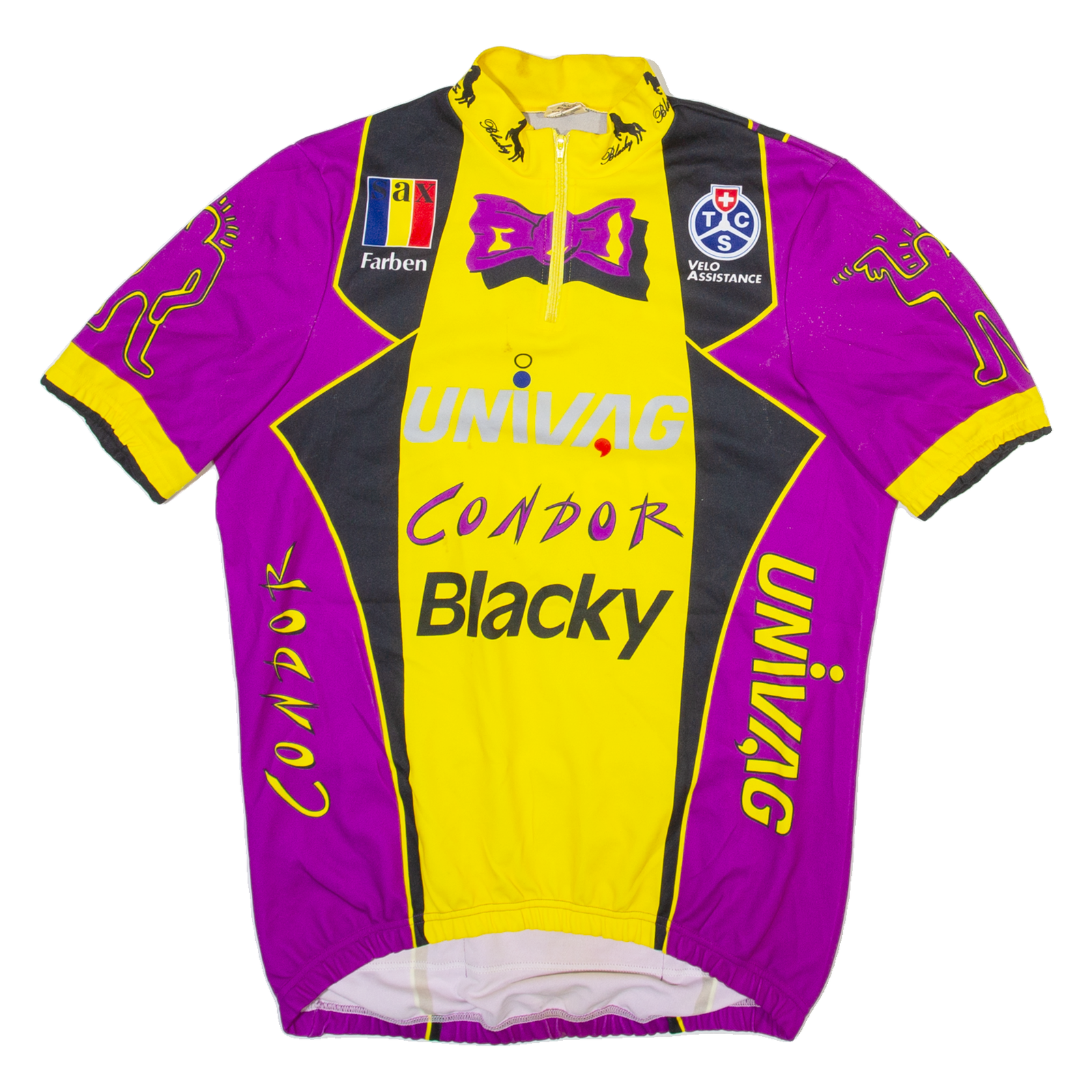 BLACKY Mens Jersey Purple 1/4 Zip L Refurbished - N/A refurbished available on Cerqular