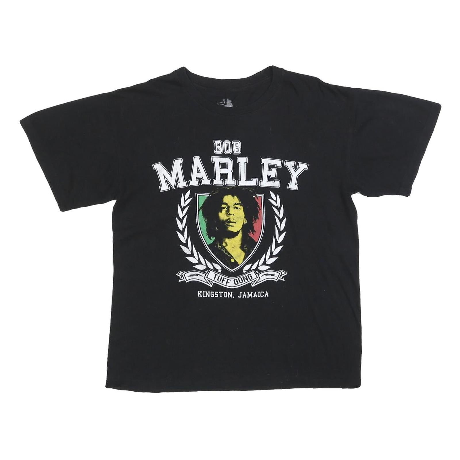 Buy ZION Mens Black Bob Marley Graphic T-Shirt M Short Sleeve Crew Neck Cotton Blend Refurbished - $19.49 ZION Mens Black Bob Marley Graphic T-Shirt M Short Sleeve Crew Neck Cotton Blend Refurbished - N/A refurbished available on Cerqular