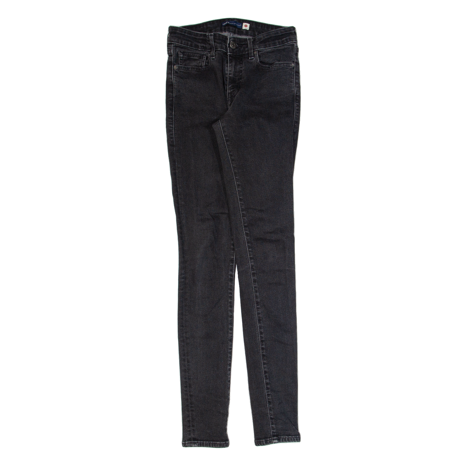 LEVI'S 711 Womens Jeans Black Slim Skinny W25 L32 Refurbished - N/A refurbished available on Cerqular